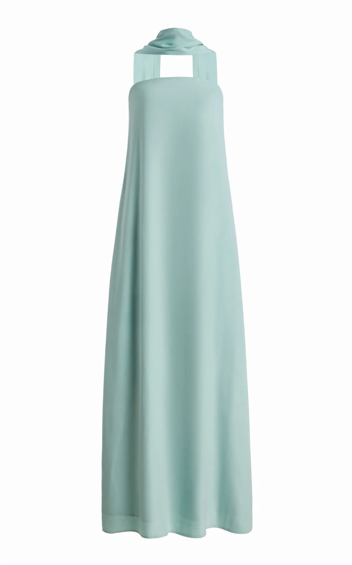 Bia Strapless Satin Maxi Dress by Third Form