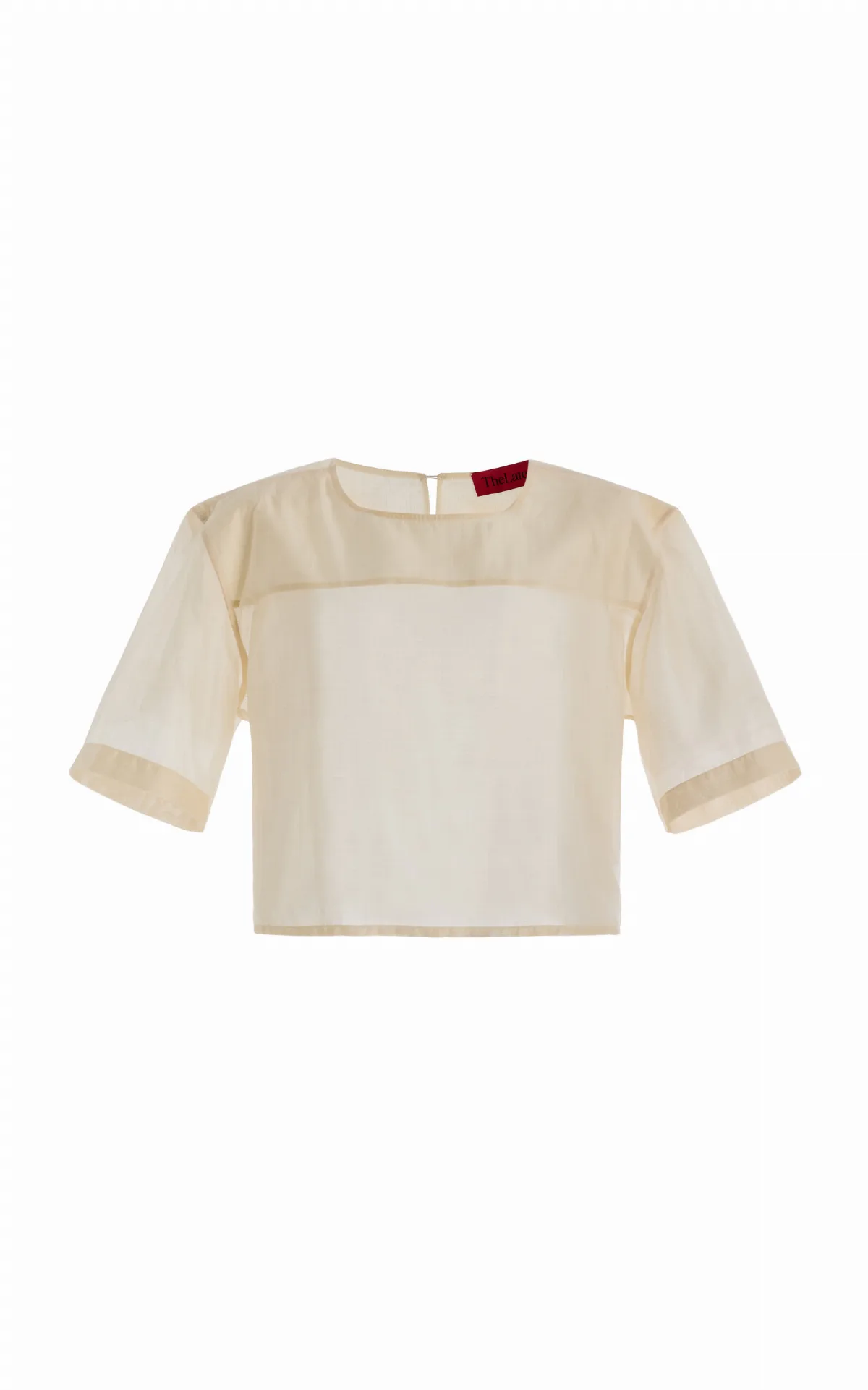Dulce Cropped Muslin Top by The Latest