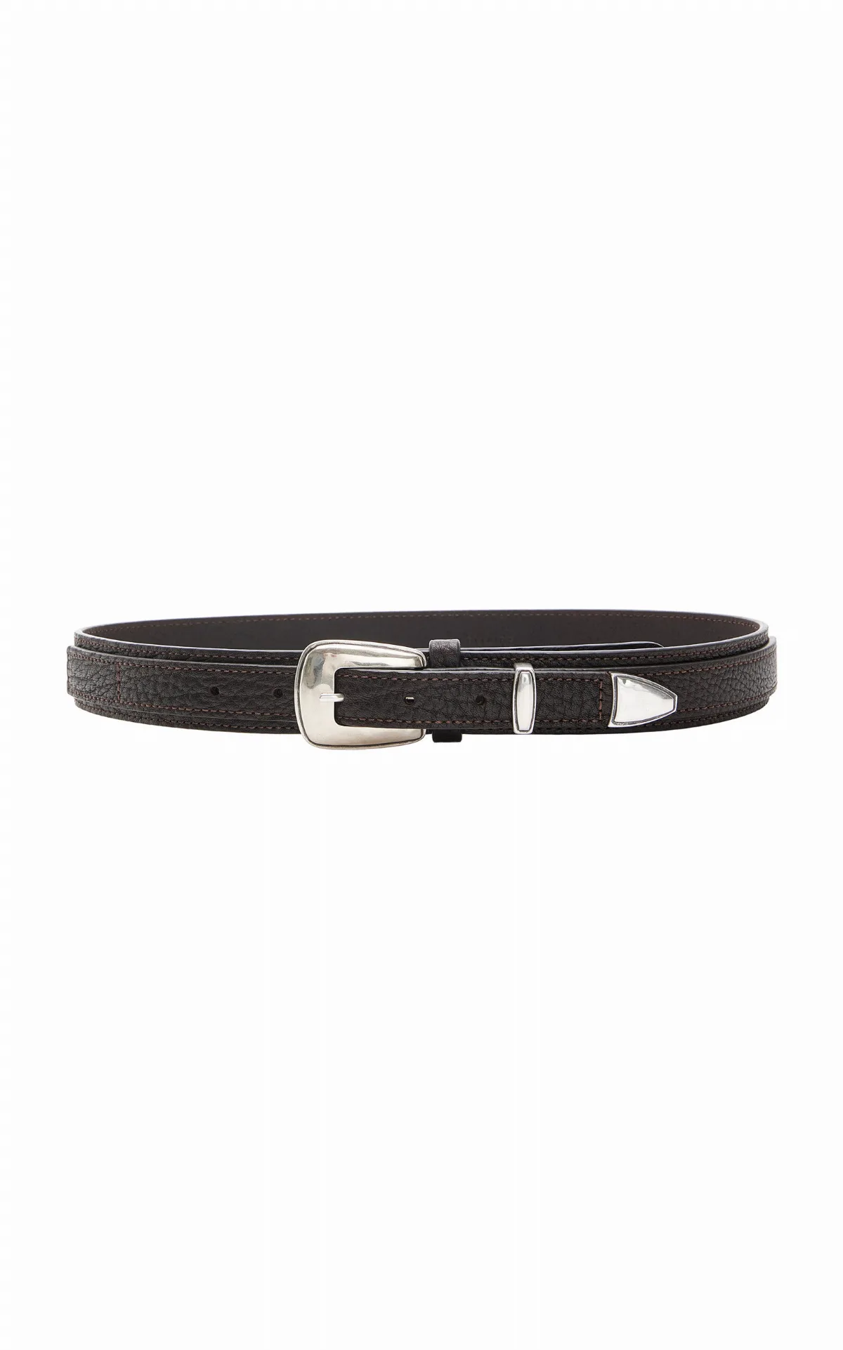 Minimal Western Leather Belt by Lemaire