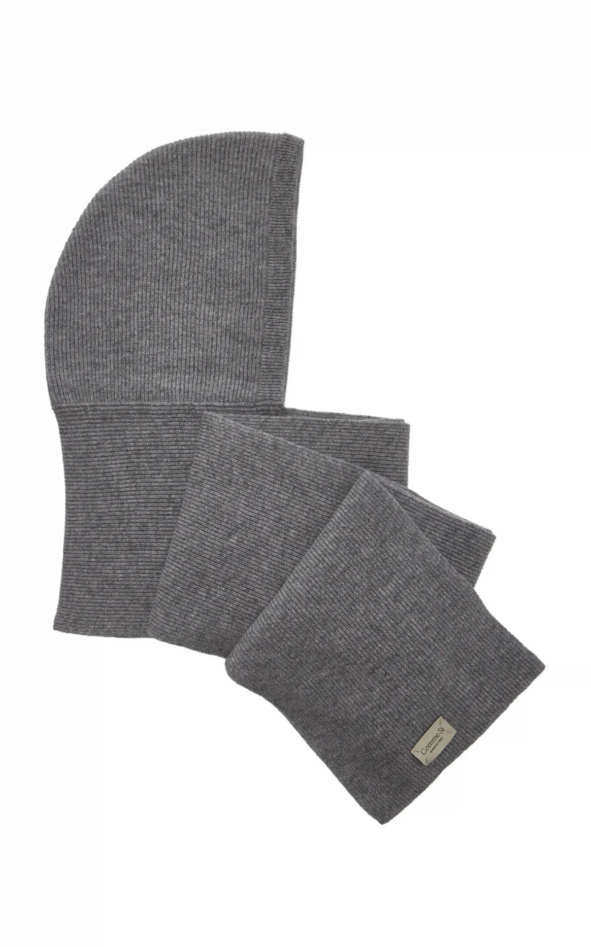 The Cashmere Hooded Scarf by Comme Si