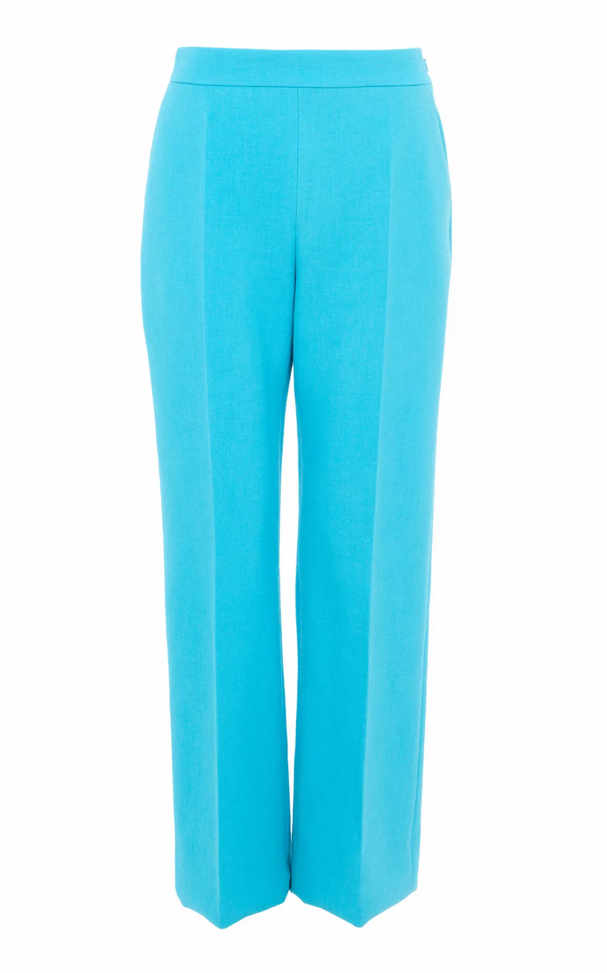 Straight-Leg Wool Crepe Trousers by Chloé