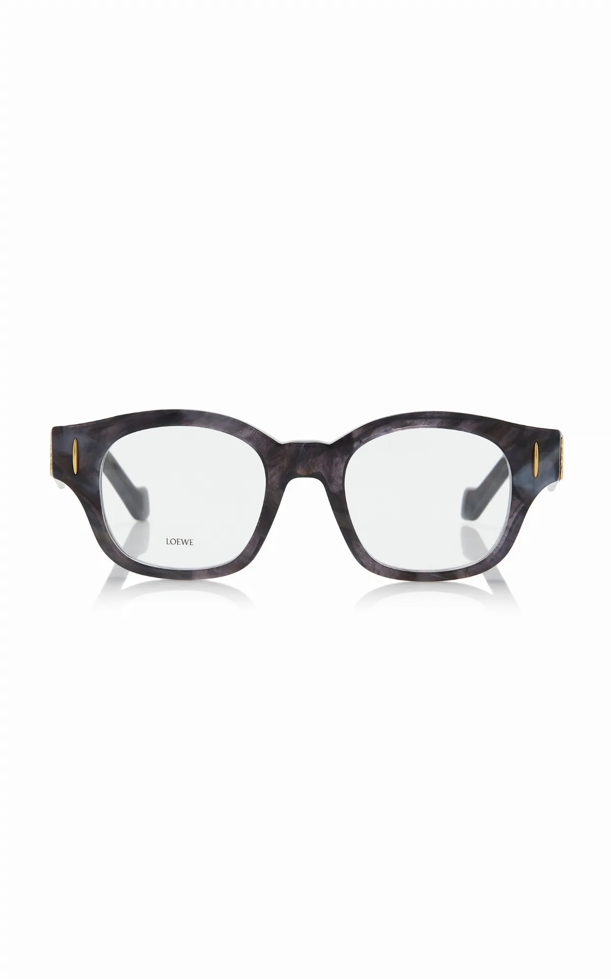 Anagram Square-Frame Acetate Glasses by Loewe