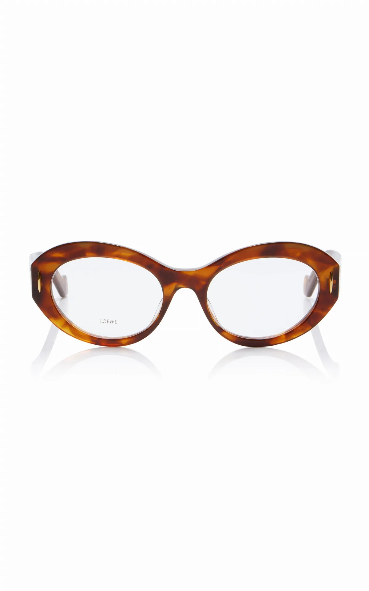 Anagram Round-Frame Acetate Glasses by Loewe