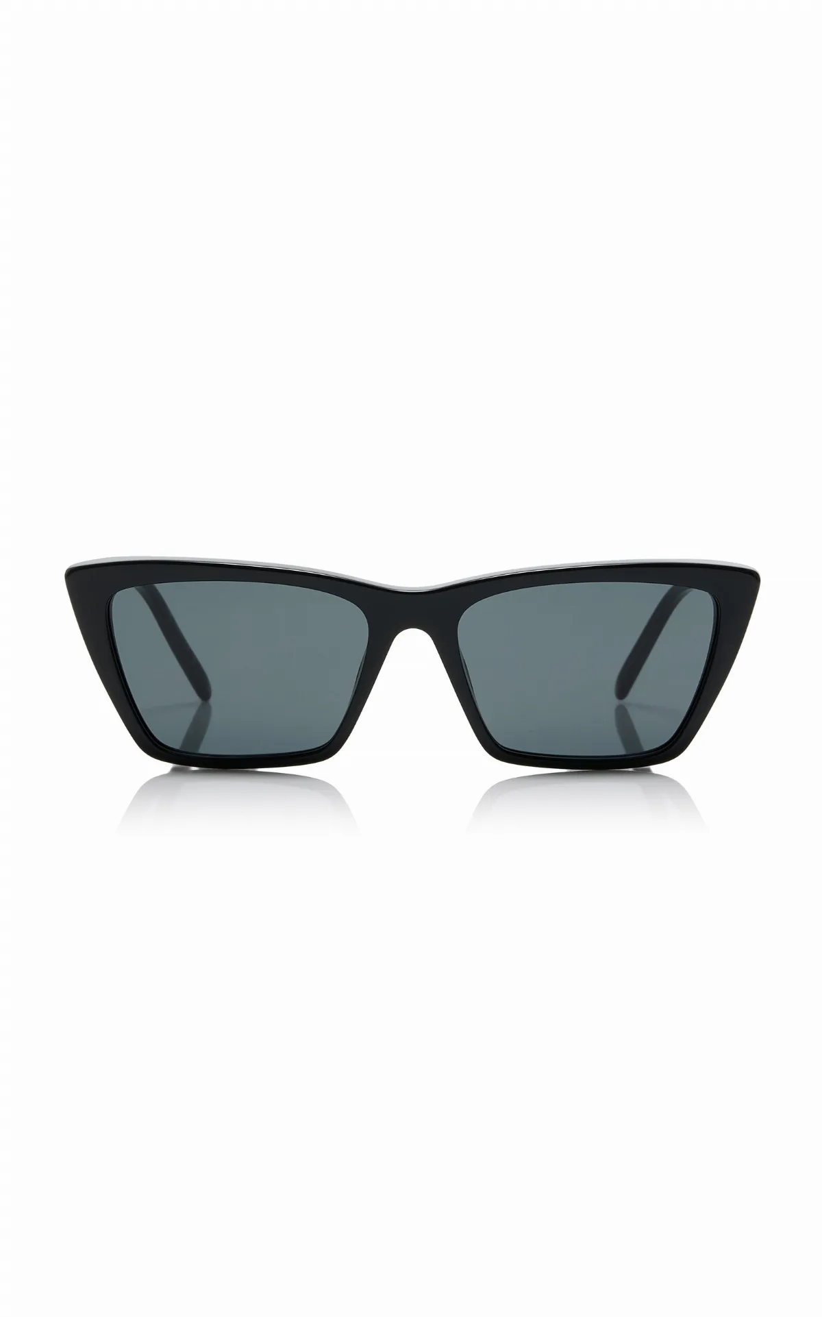 Mica Thin Cat-Eye Acetate Sunglasses by Saint Laurent