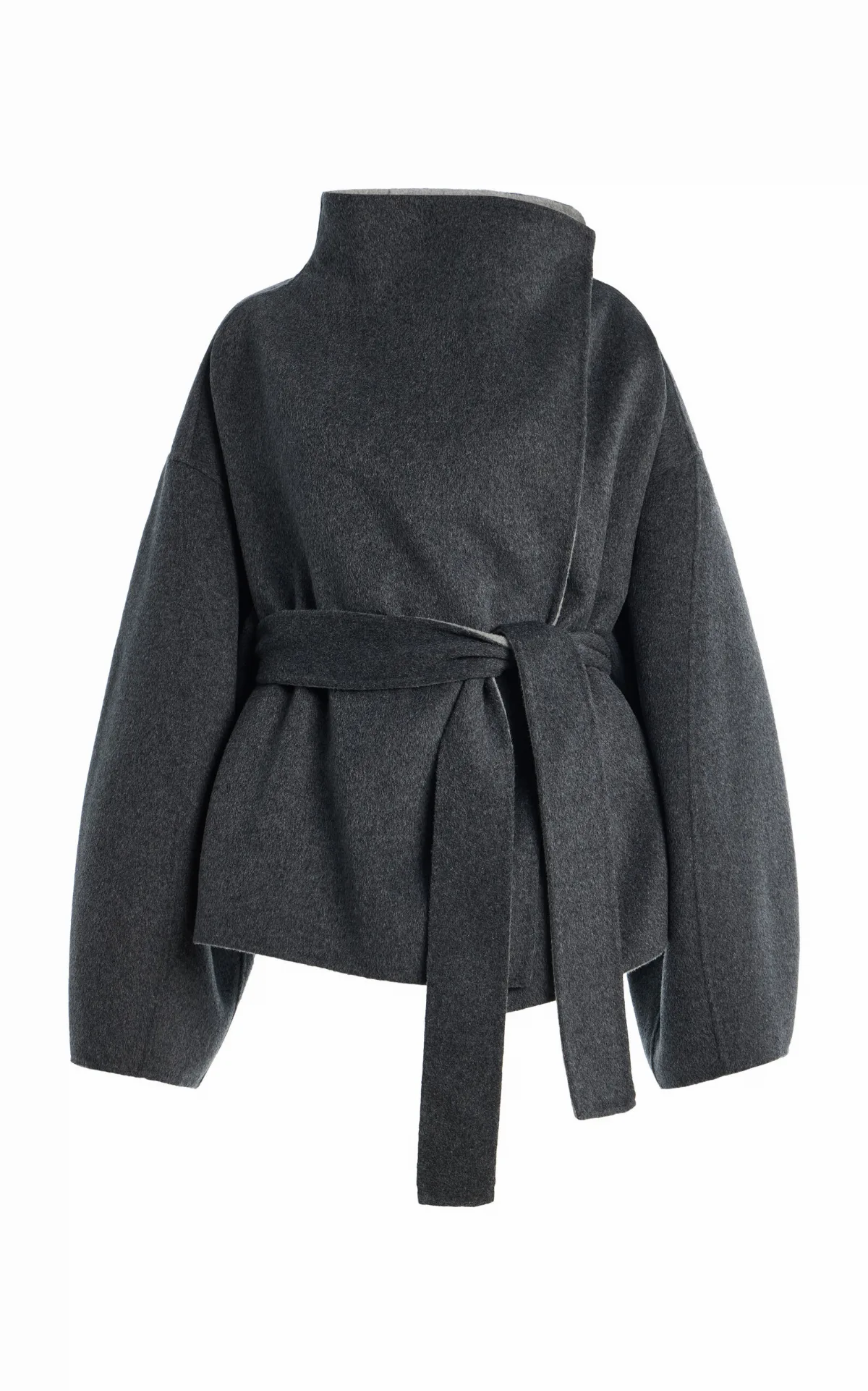 Onelle Reversible Wool-Blend Short Coat by The Frankie Shop