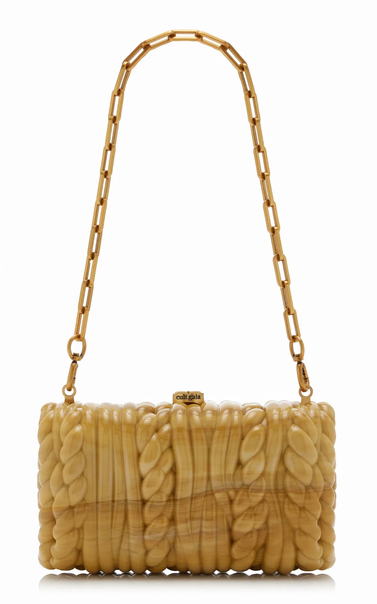 Helene Acrylic Clutch by Cult Gaia