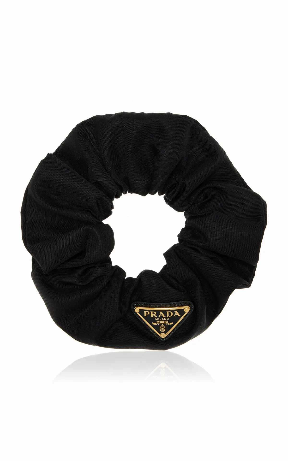 Logo-Embellished Scrunchie by Prada