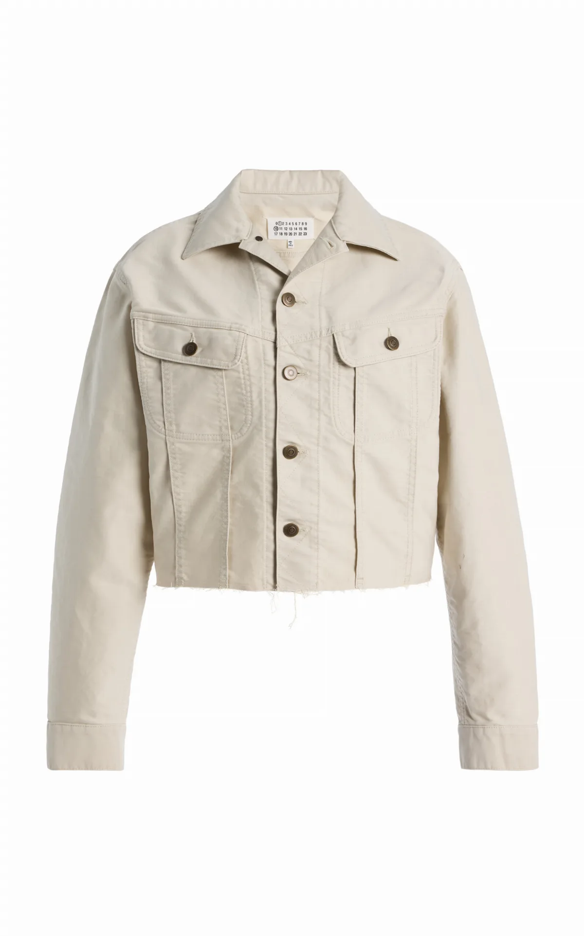 Cropped Denim Jacket by Maison Margiela