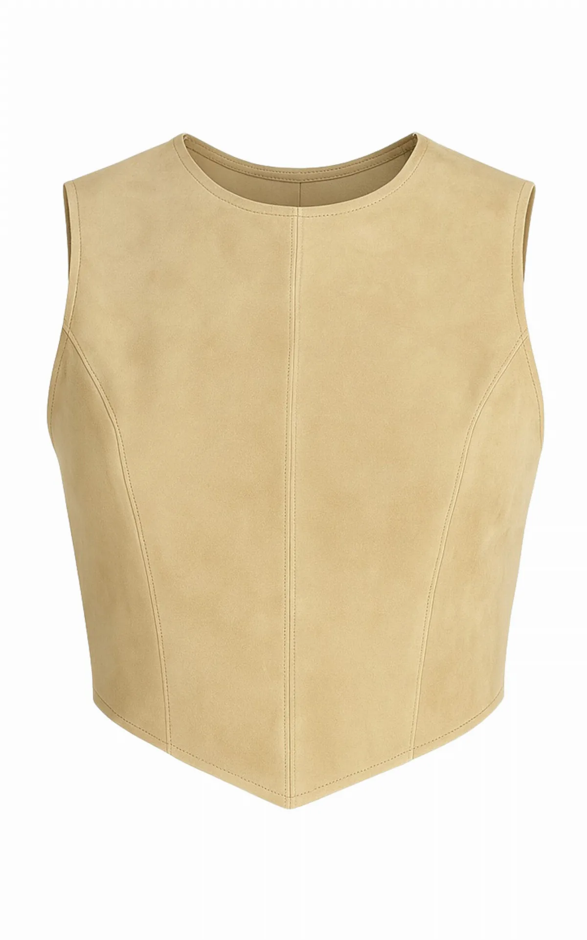 Sam Suede Shell Top by ZUT