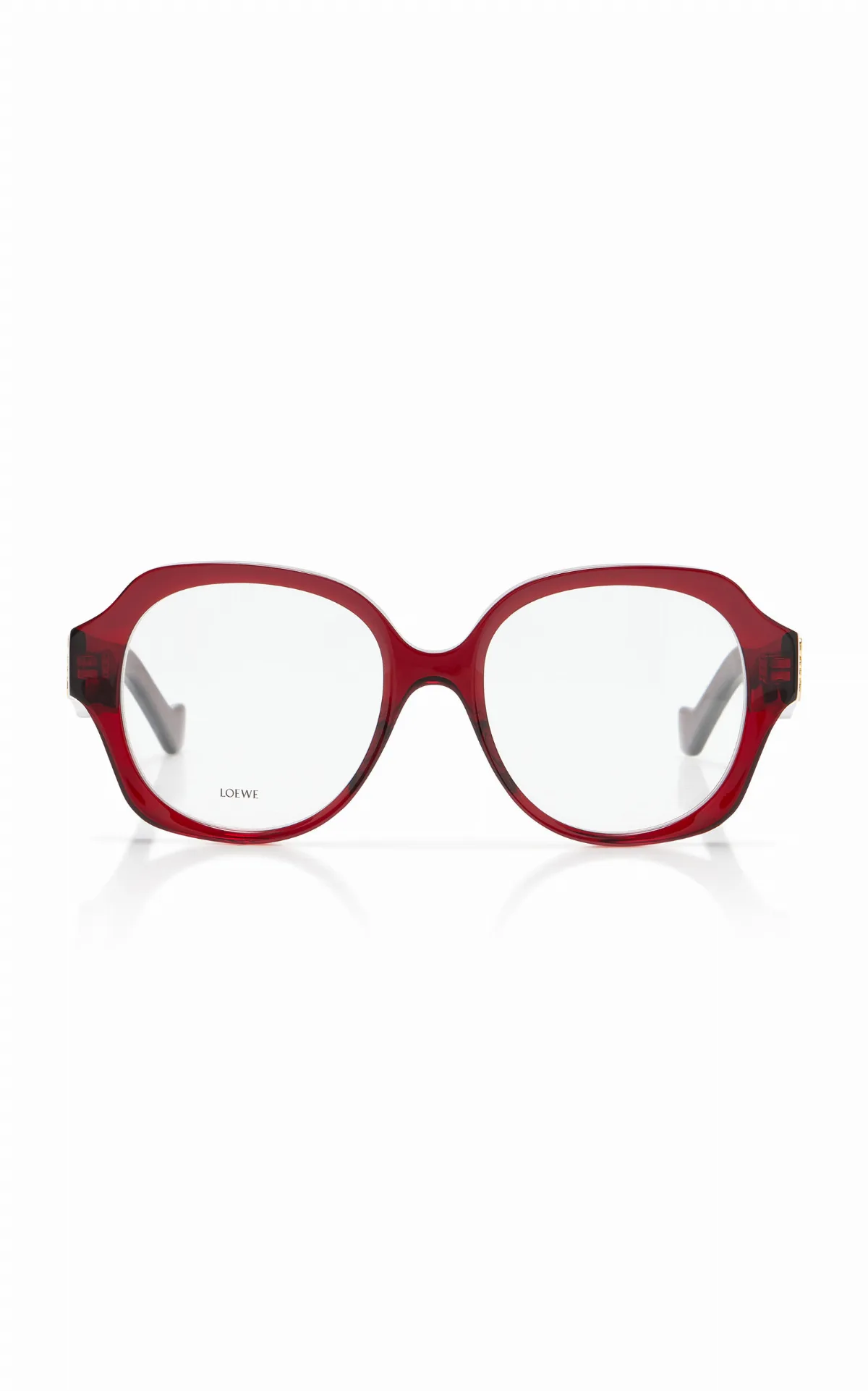 Anagram Square-Frame Acetate Optical Glasses by Loewe