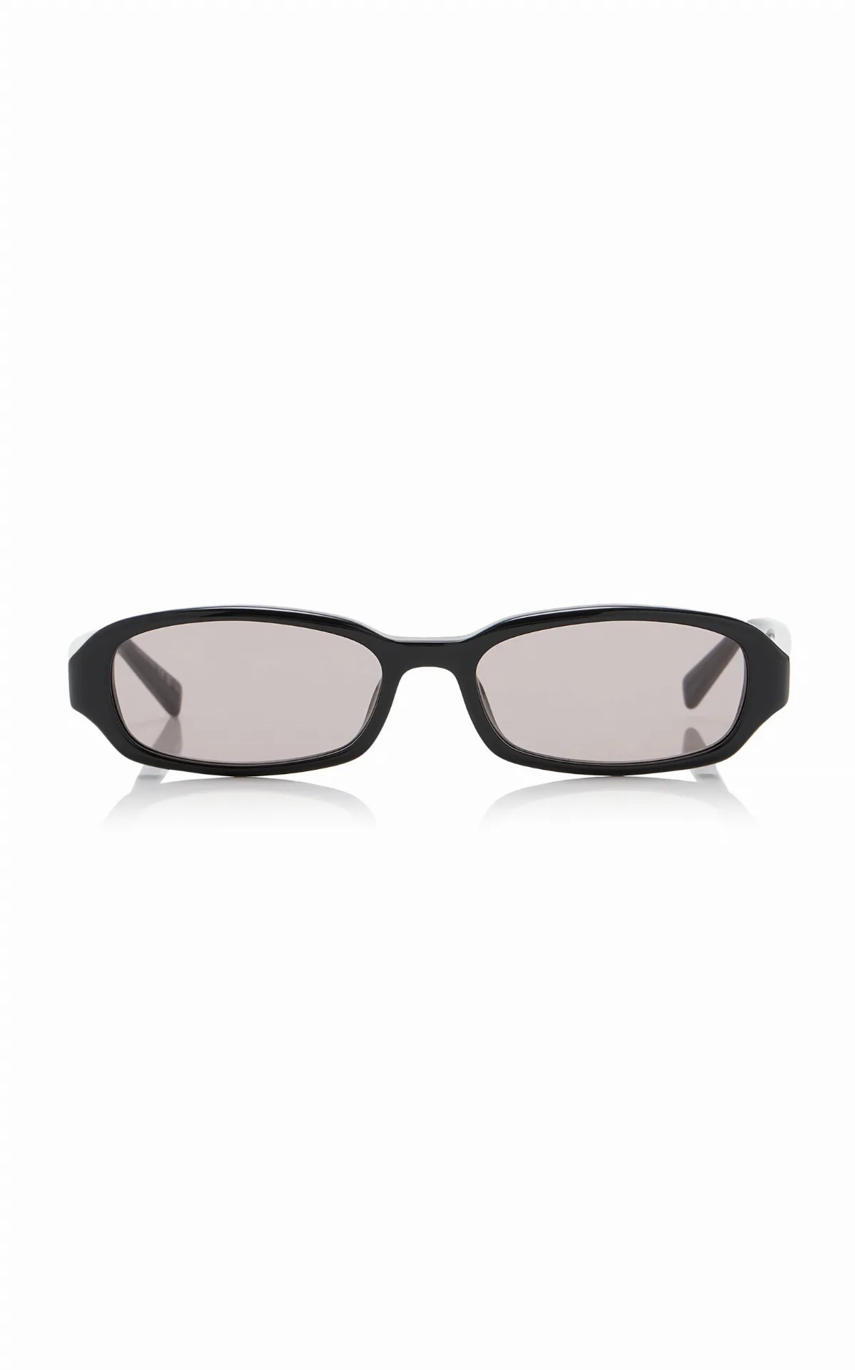 Erin Oval-Frame Acetate Sunglasses by Saint Laurent