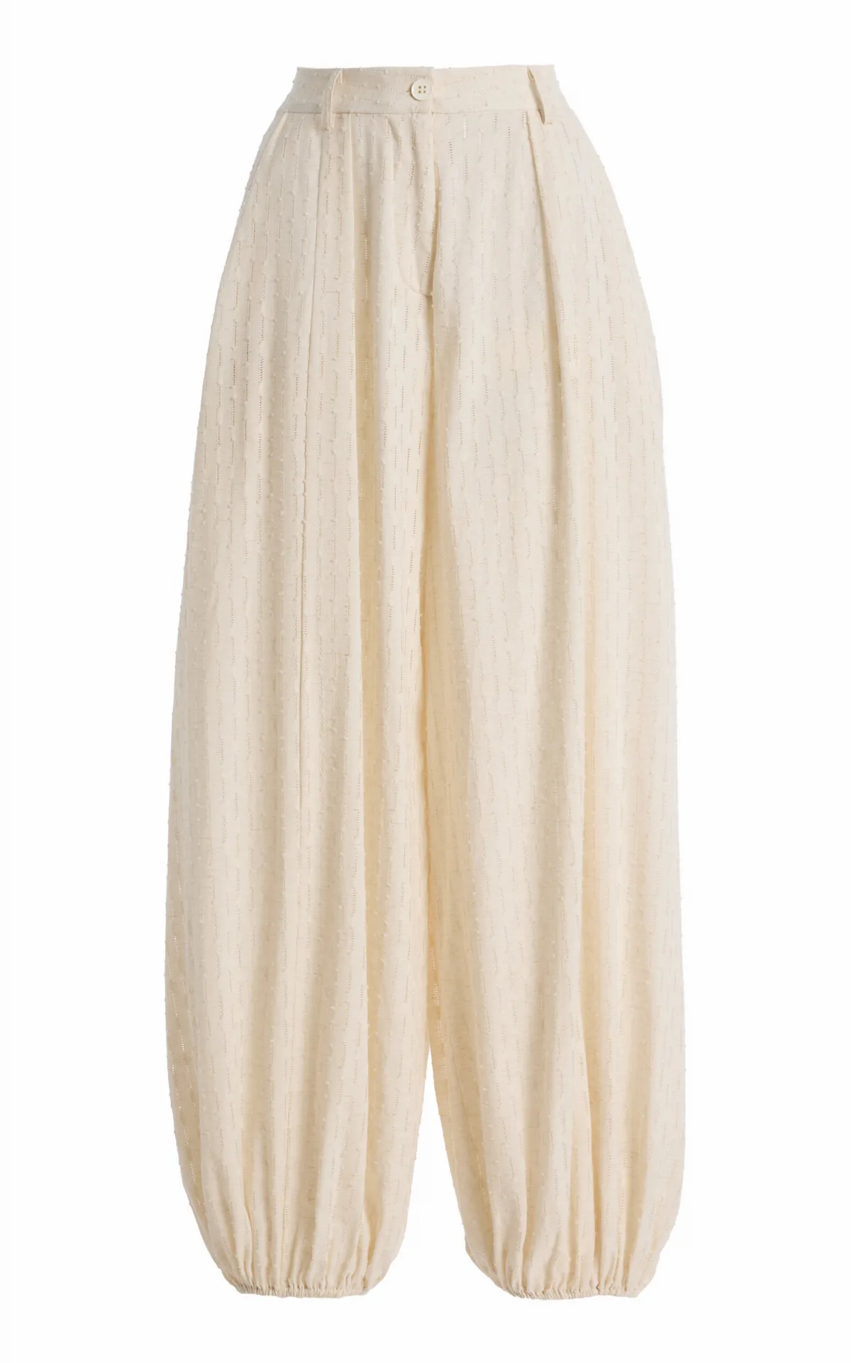 Dilan Cotton-Blend Lace Balloon Pants by The Latest