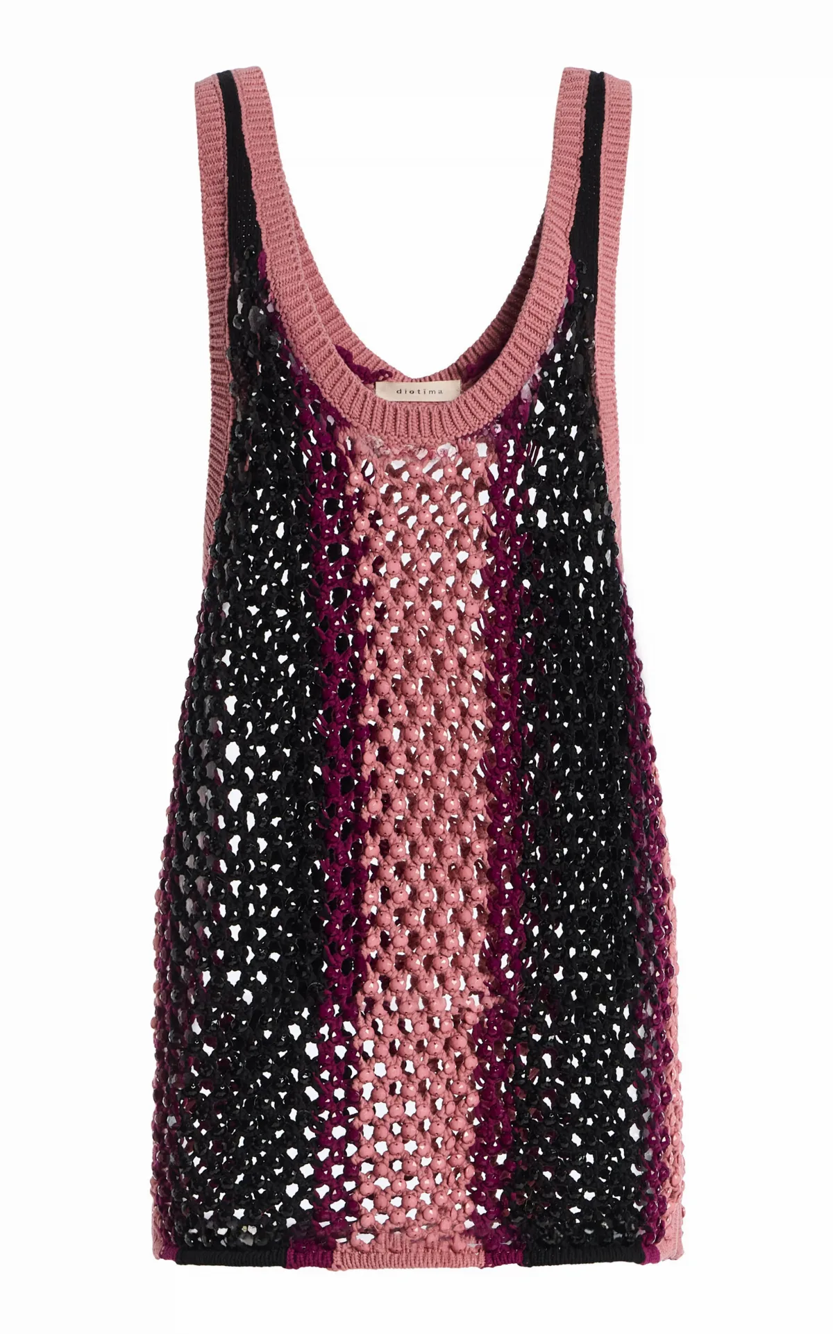 Striped Dennis Marina Crochet Top by Diotima
