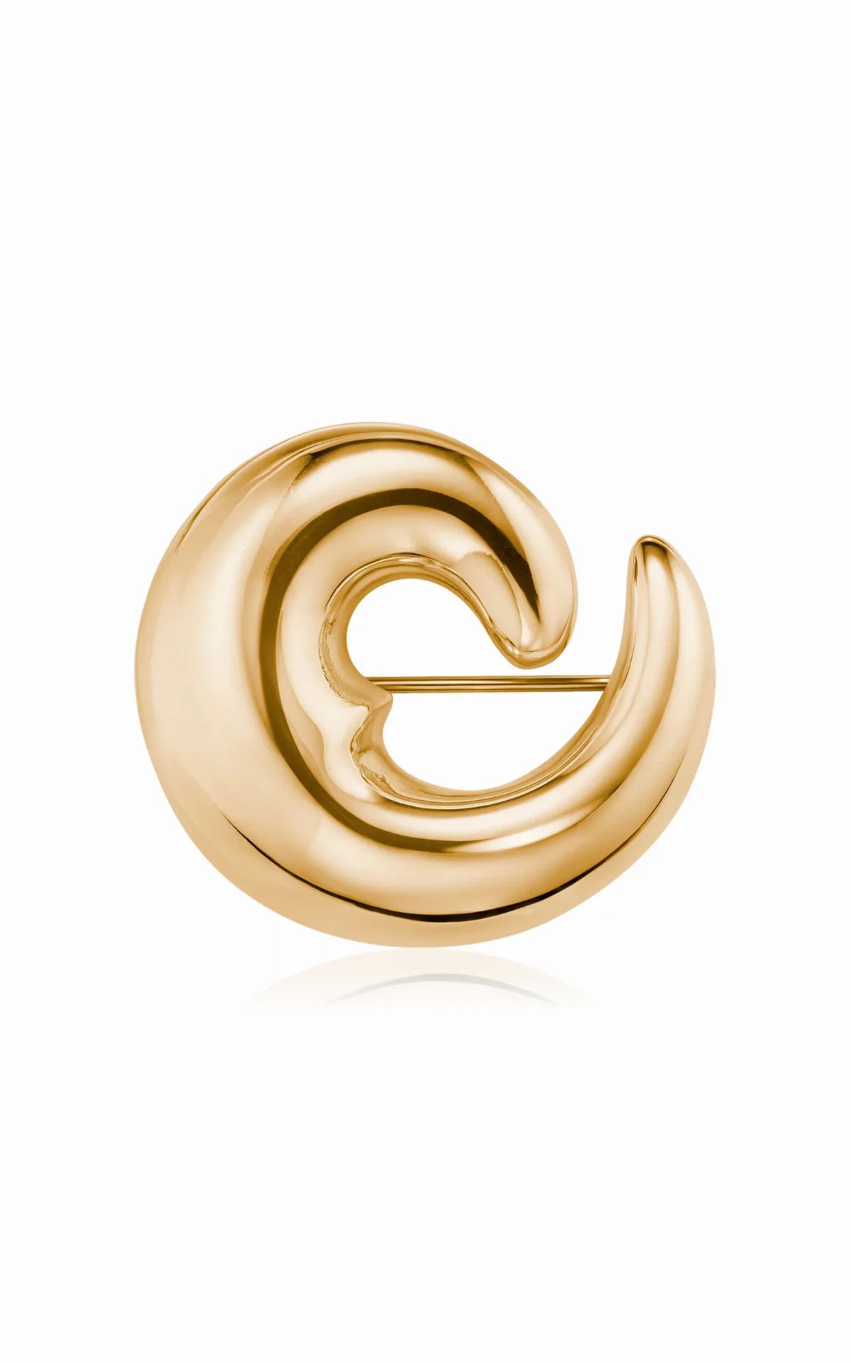 Nadia 18K Gold Vermeil Brooch by AGMES
