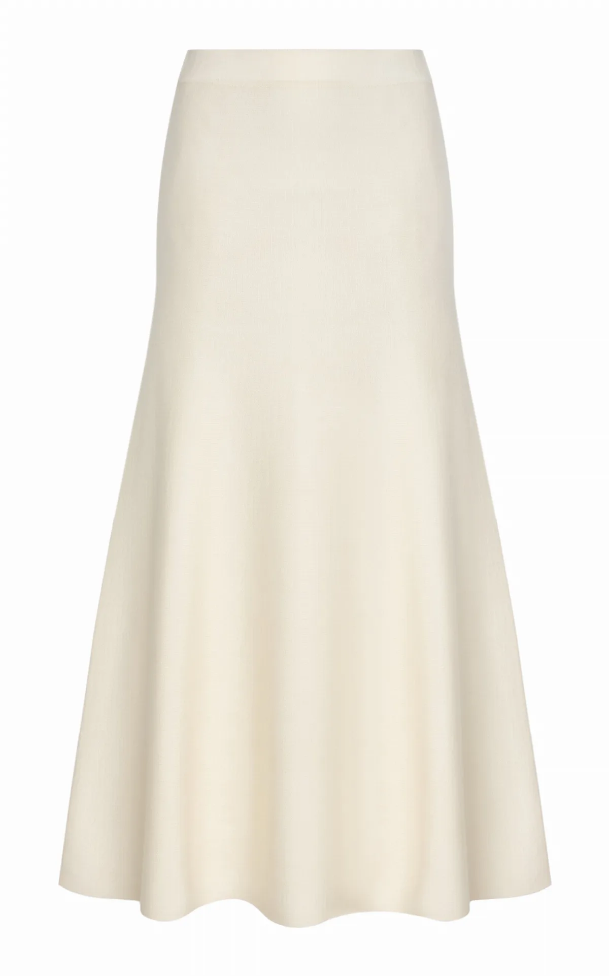 Freddie Wool-Cashmere Midi Skirt