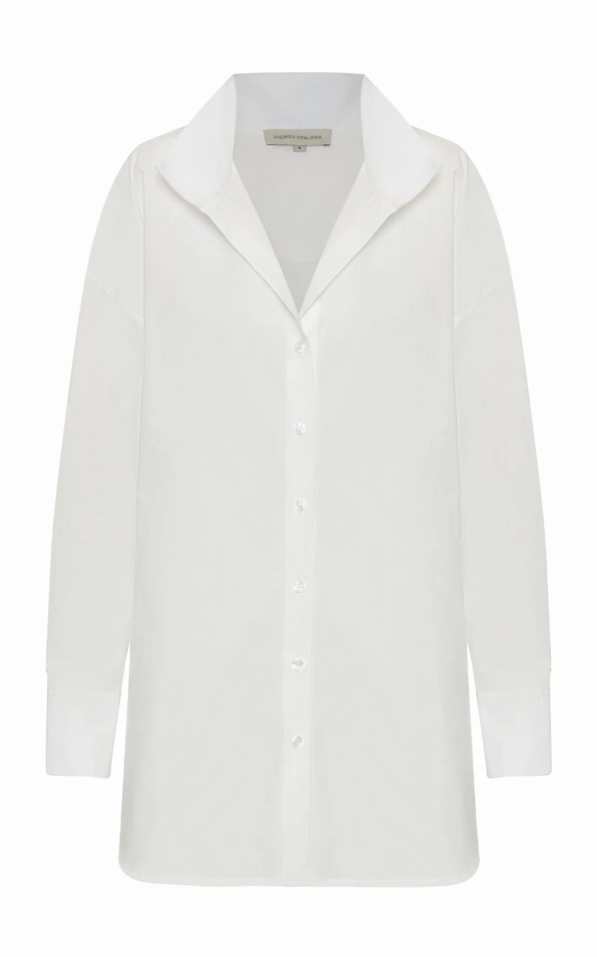 Un Tej Oversized Cotton-Poplin Shirt