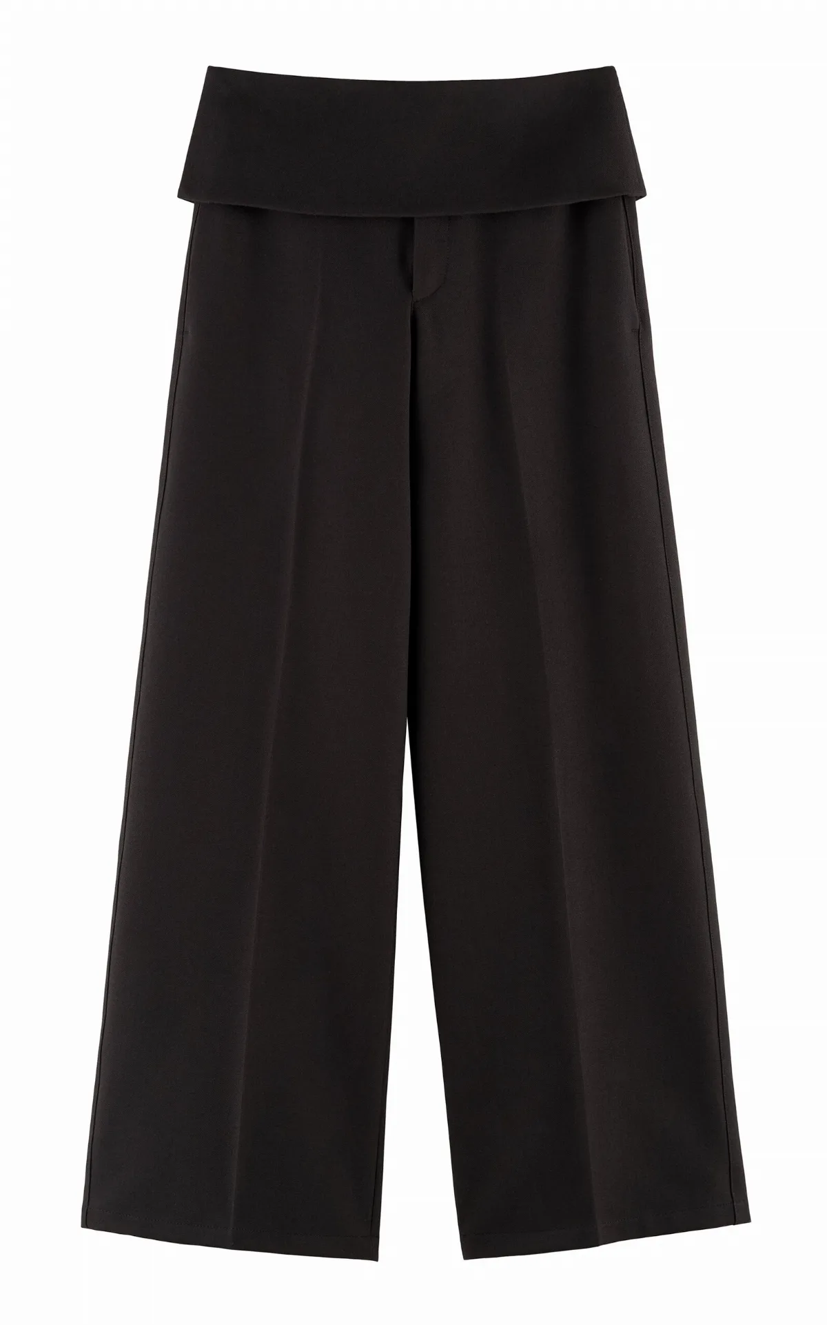 Waist Edge Wide-Leg Pants by ARAKII