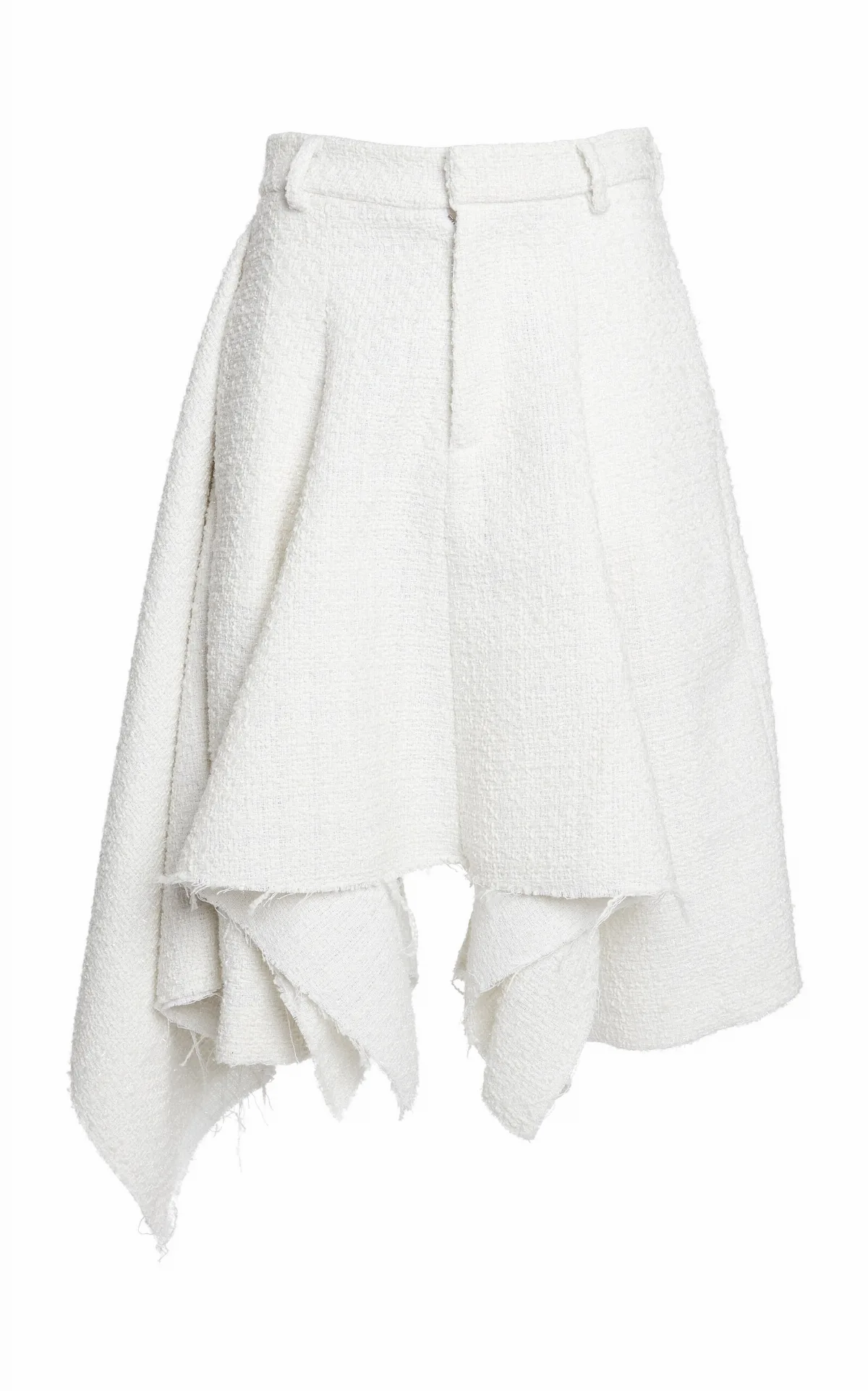 Nave Bouclé Tweed Midi Skort by Niccolò Pasqualetti