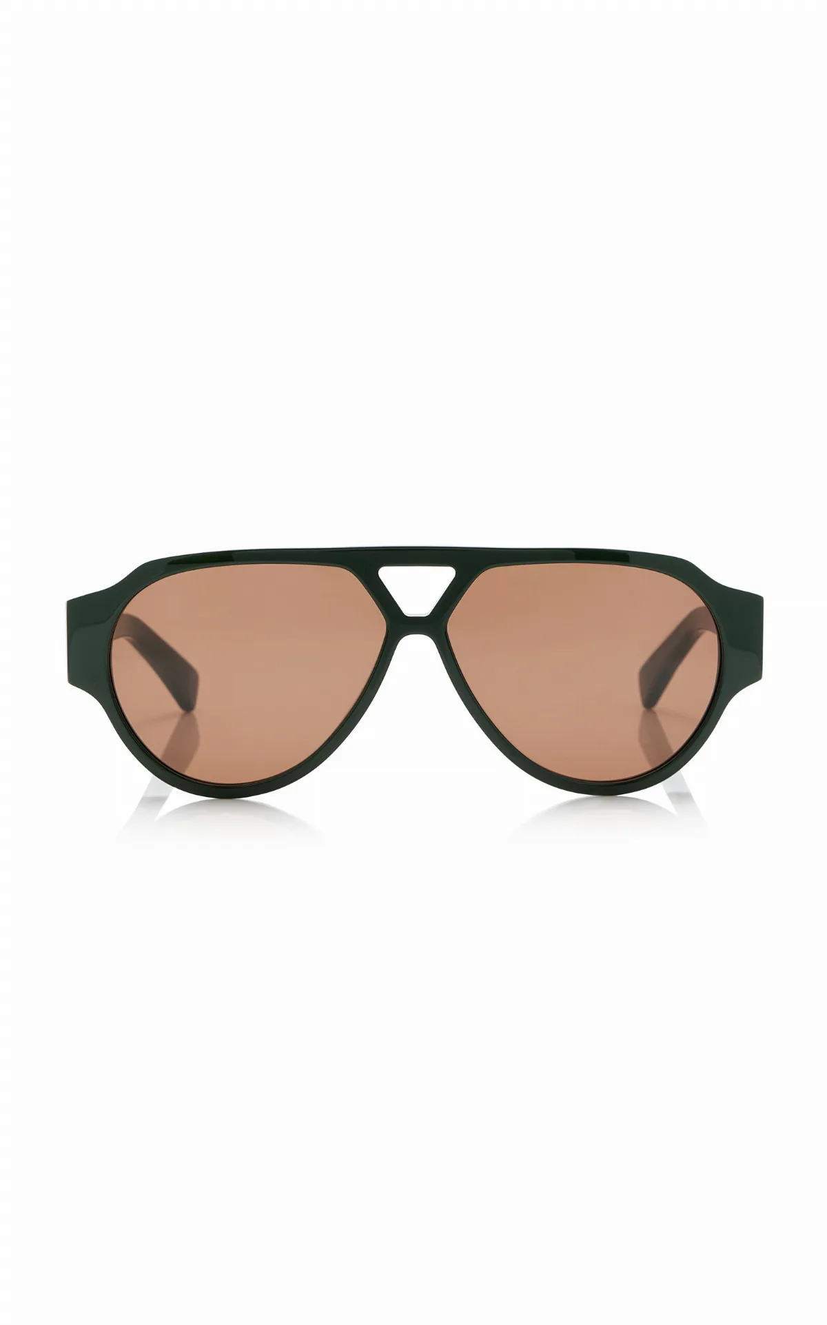 Aviator-Frame Acetate Sunglasses by Bottega Veneta