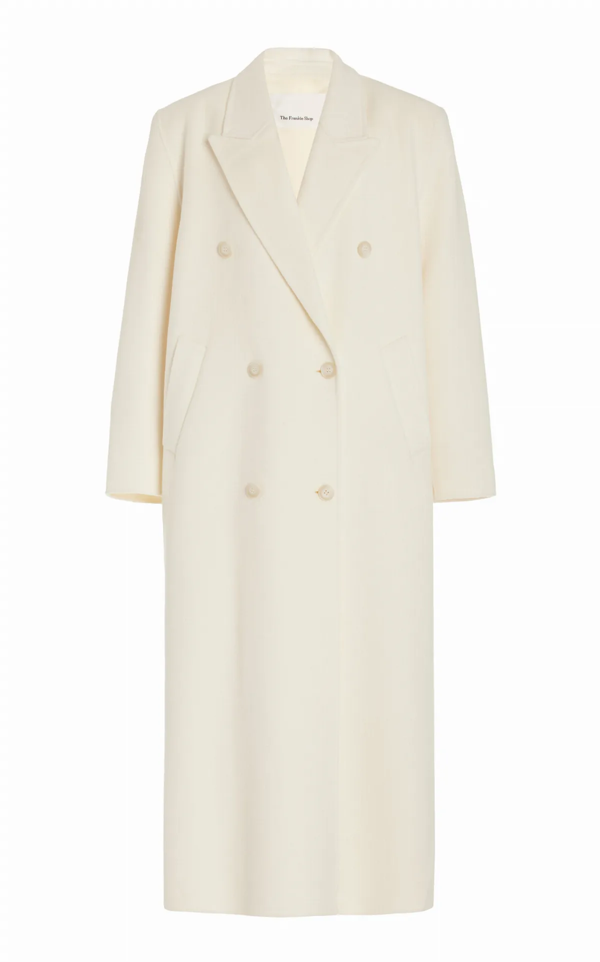 Gaia Double-Breasted Wool-Blend Coat by The Frankie Shop