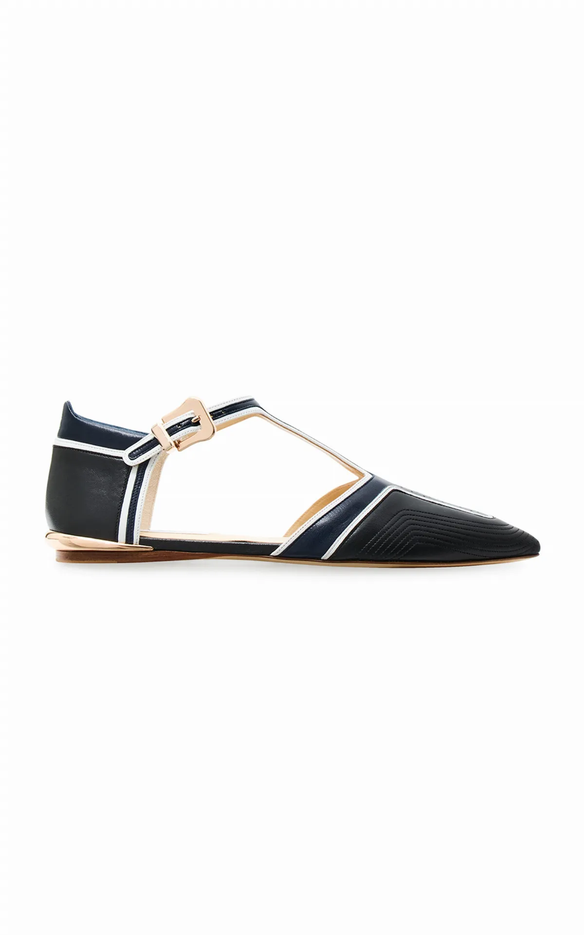 Leya Moto Flat by Gabriela Hearst