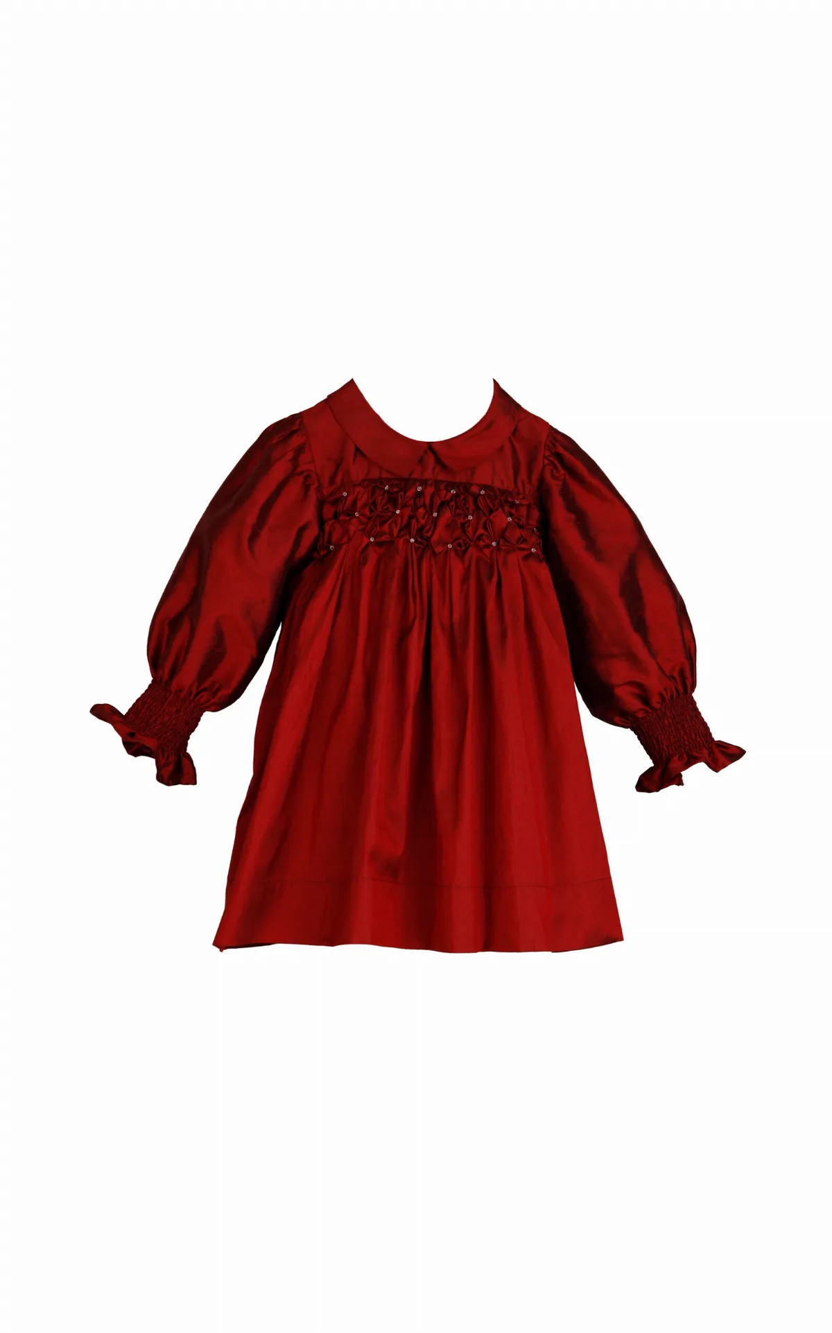 Silk-Shantung Dress by Jesurum