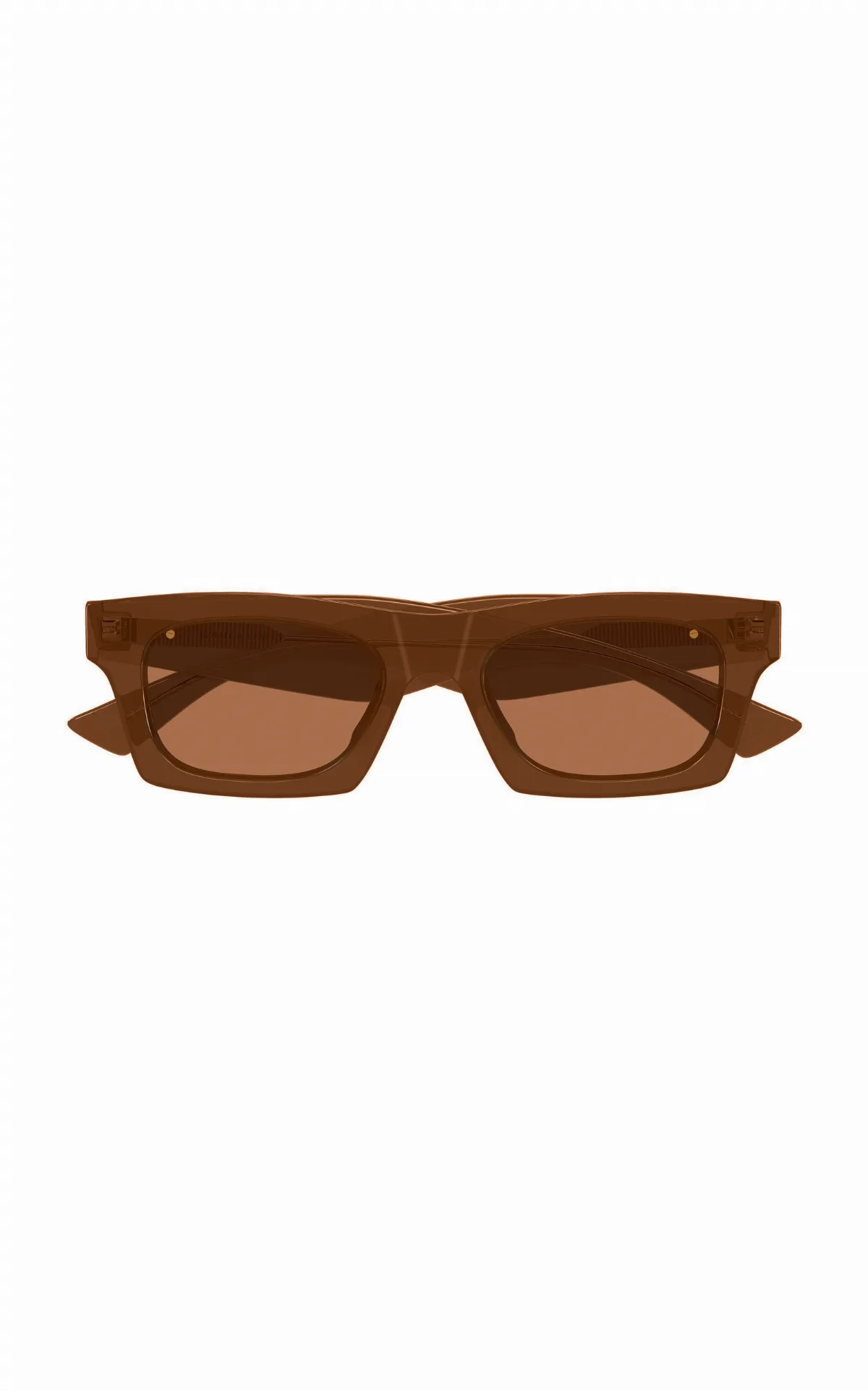 Square-Frame Acetate Sunglasses by Bottega Veneta