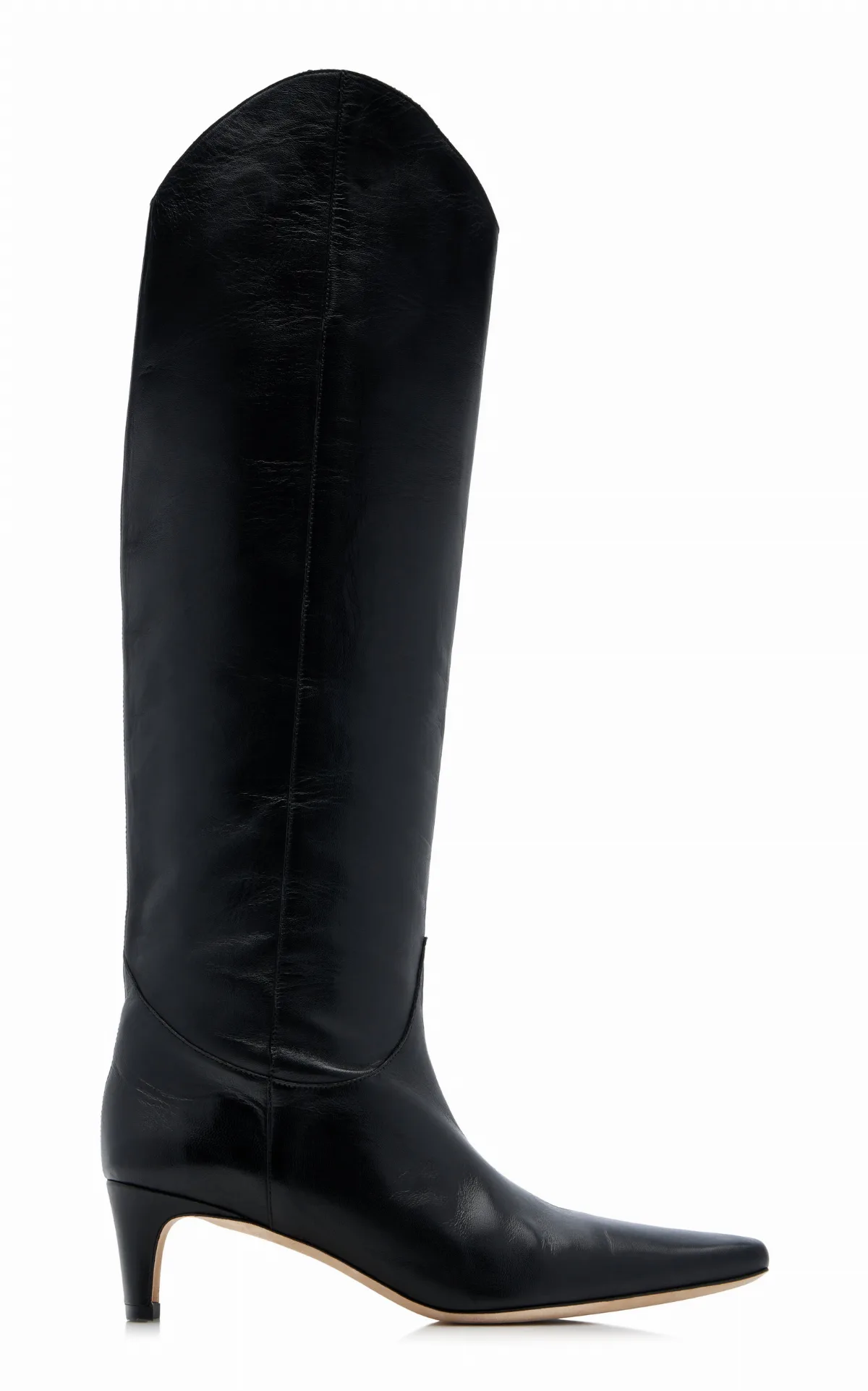 Wally Tall Leather Western Boots