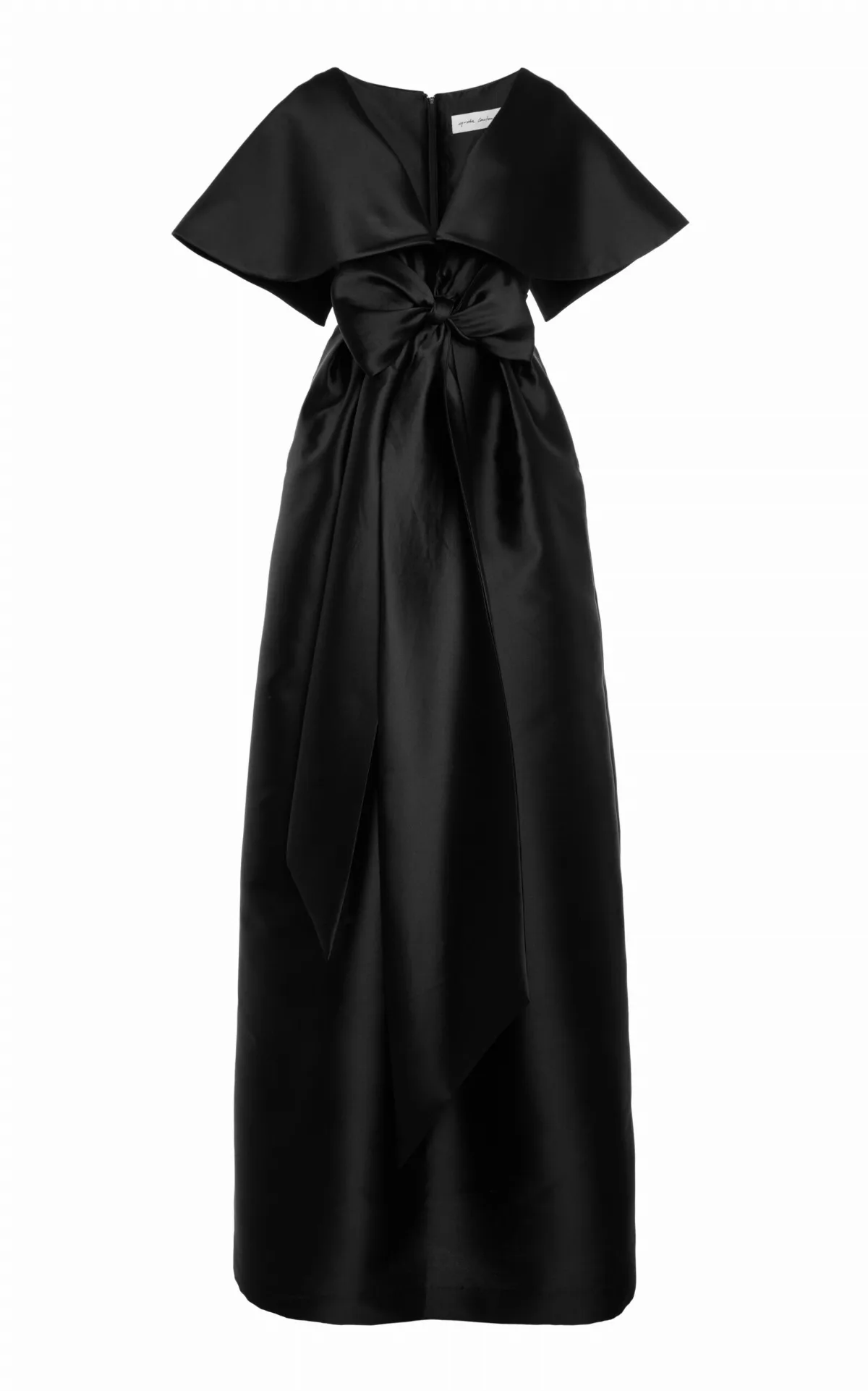 Osprey Satin Gown by Greta Constantine