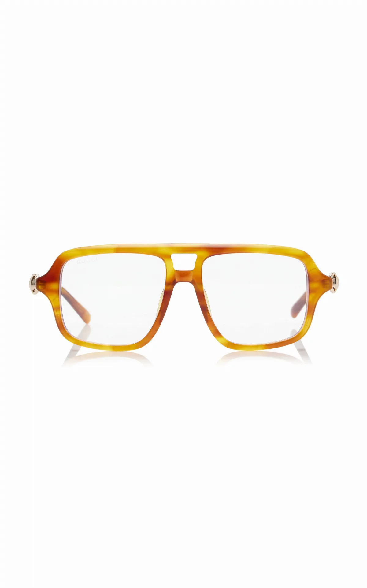 Square-Frame Acetate Glasses by Gucci