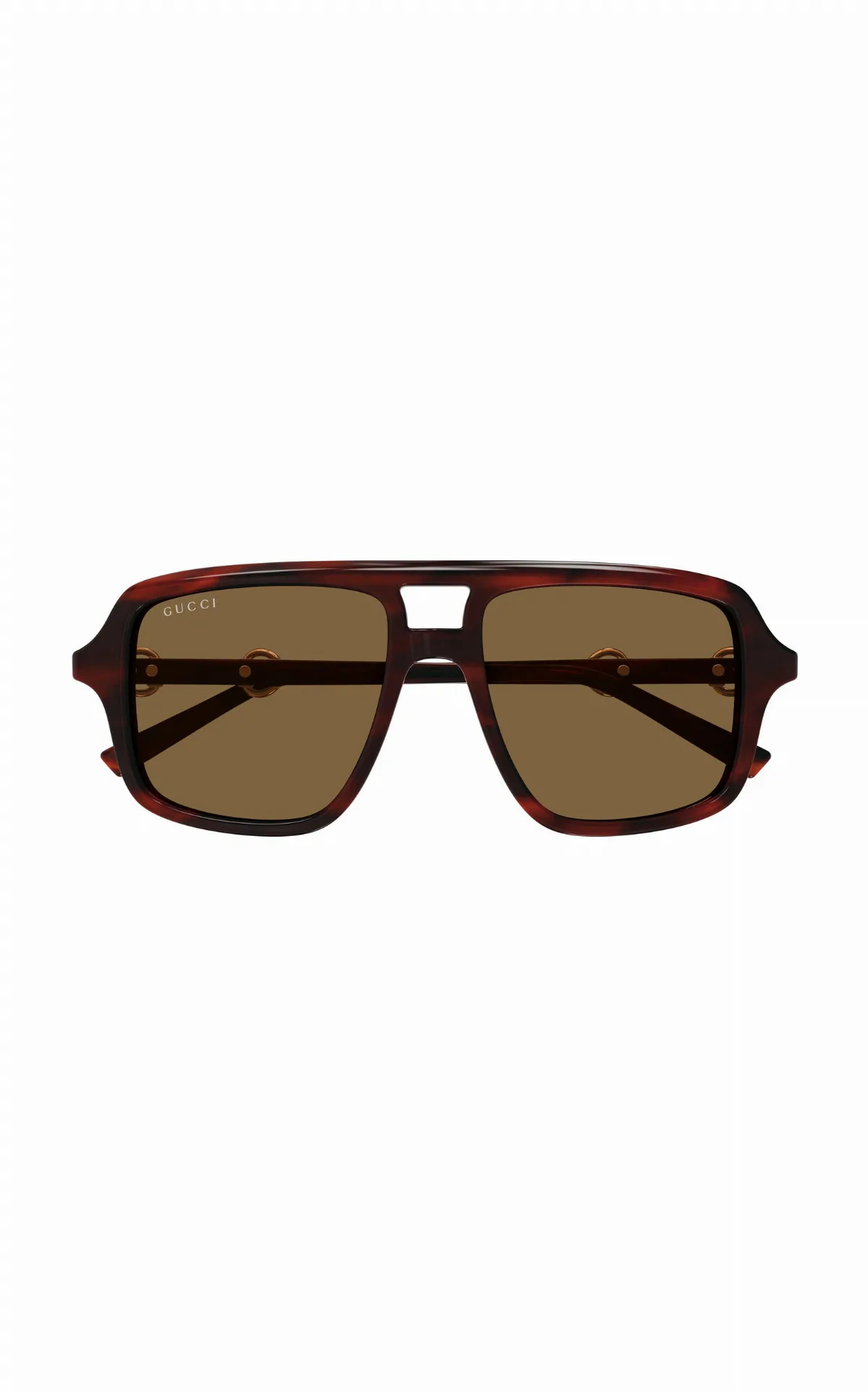 Aviator-Frame Acetate Sunglasses by Gucci