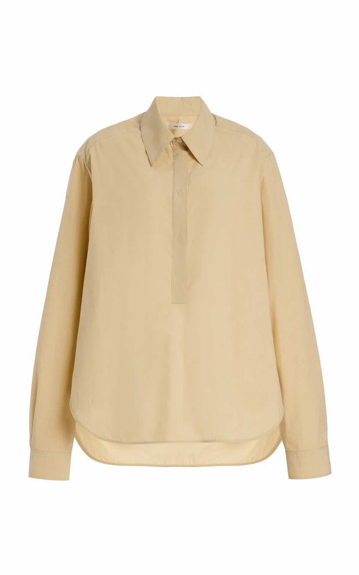 Margan Cotton-Poplin Pullover Shirt