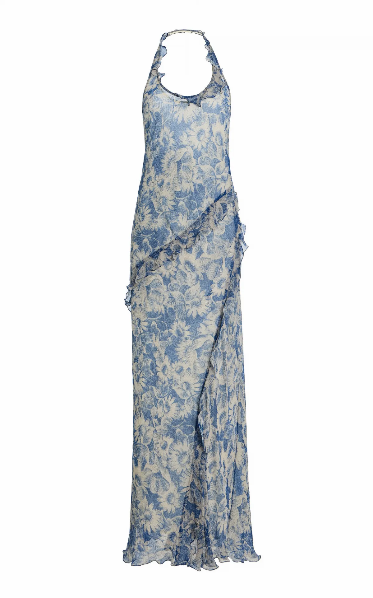 Lilia Halter Chiffon Maxi Dress by SIR.