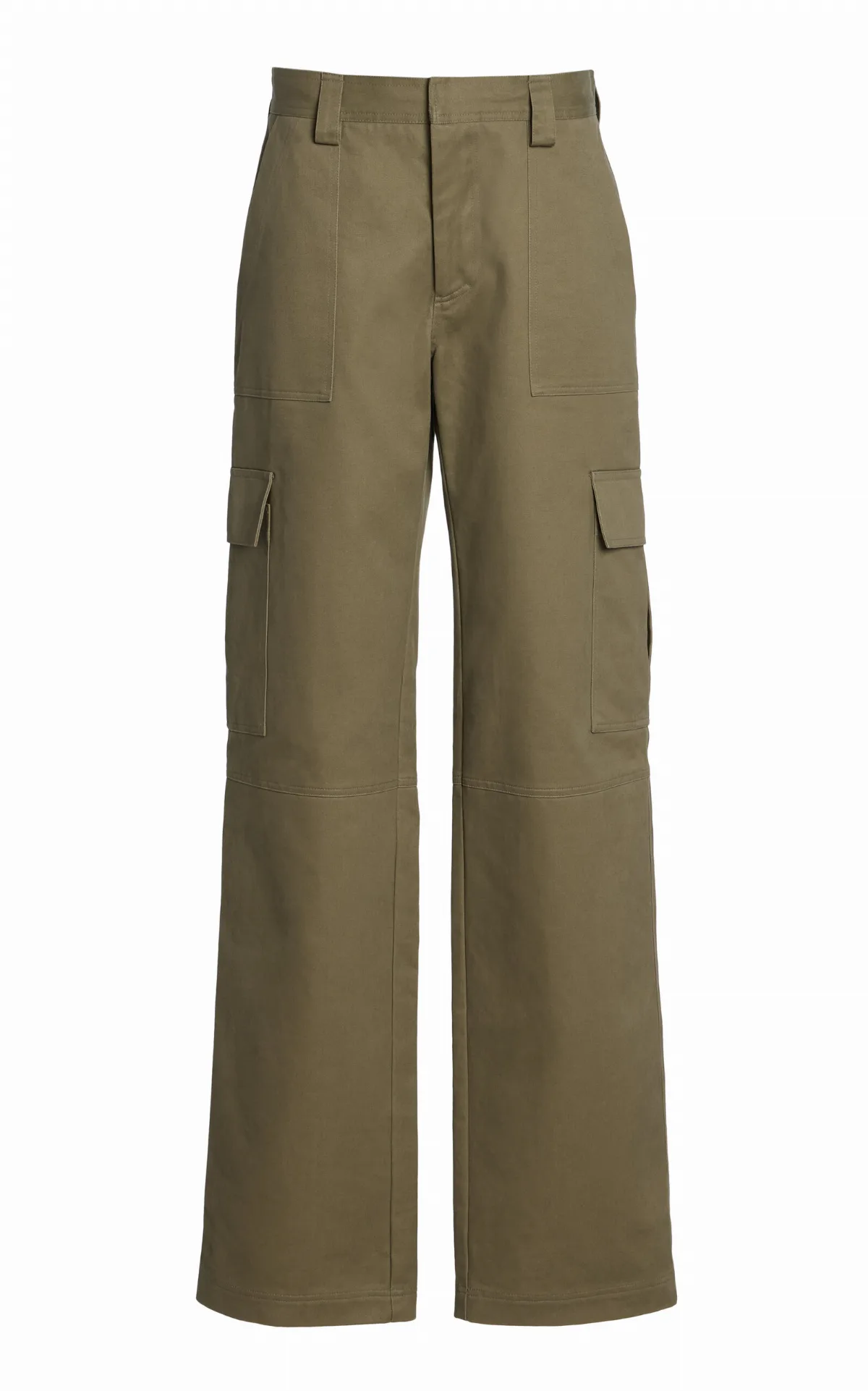 The Cargo Cotton Straight-Leg Pants by Alfie