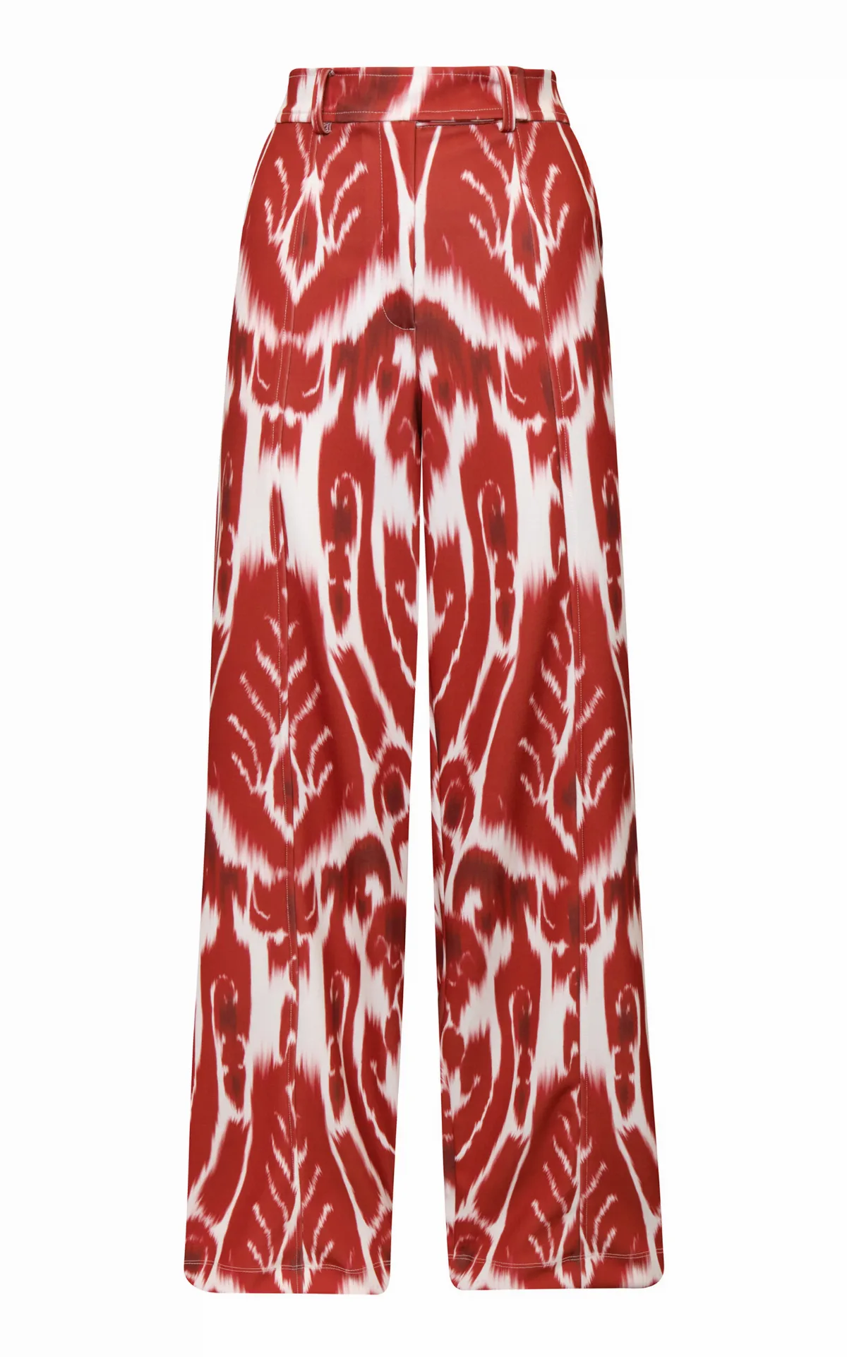 Me Quedas Printed Wide-Leg Pants by Andres Otalora