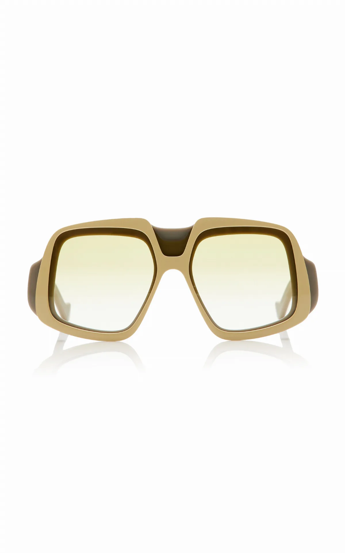 Collage Acetate Mask Sunglasses by Loewe