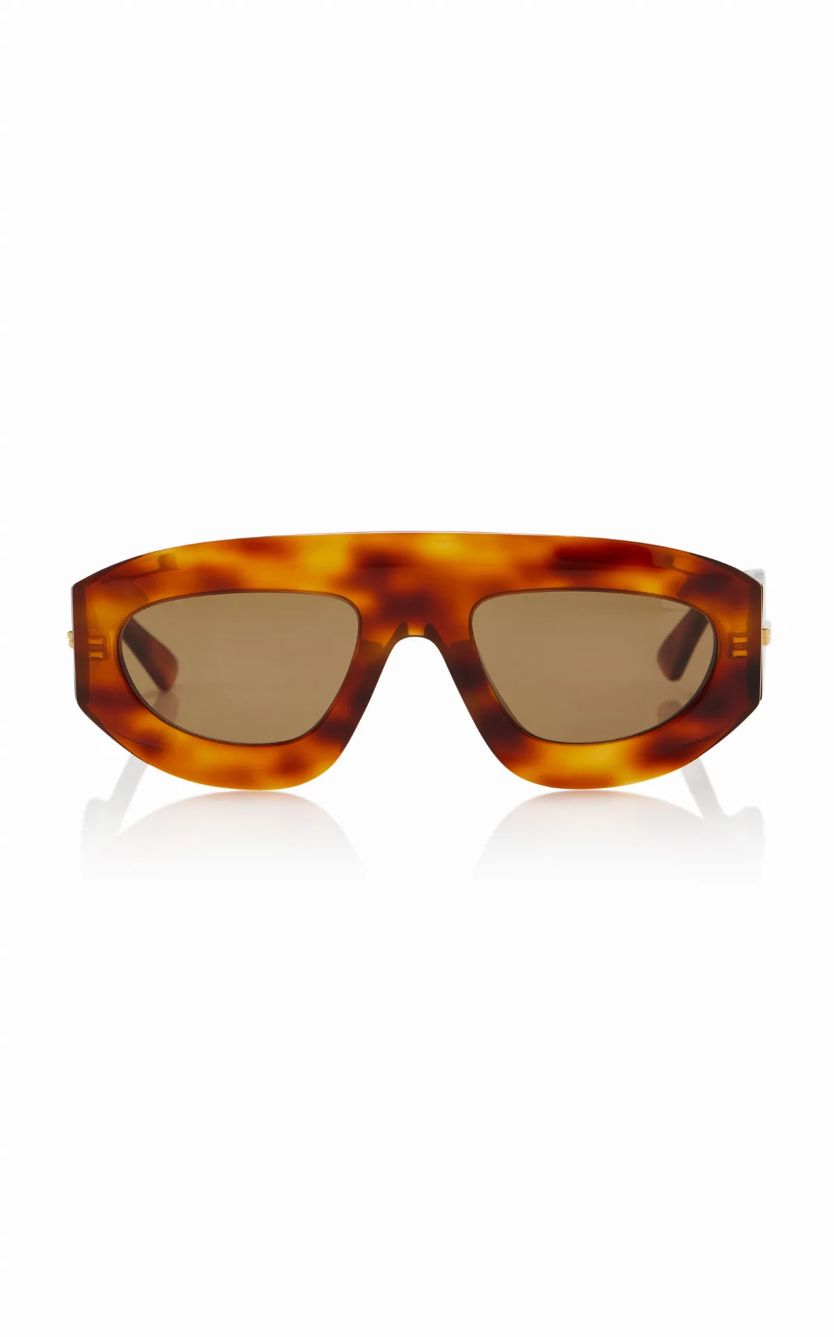 Aviator-Frame Acetate Sunglasses