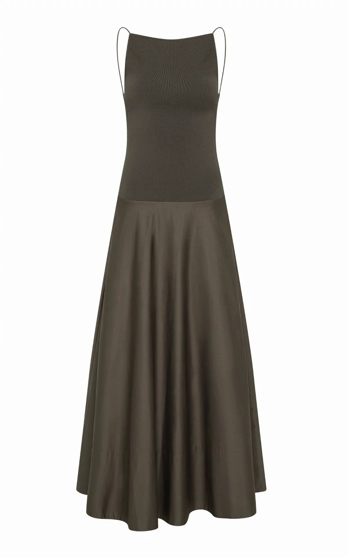 Backless Circle-Hem Maxi Dress by St. Agni