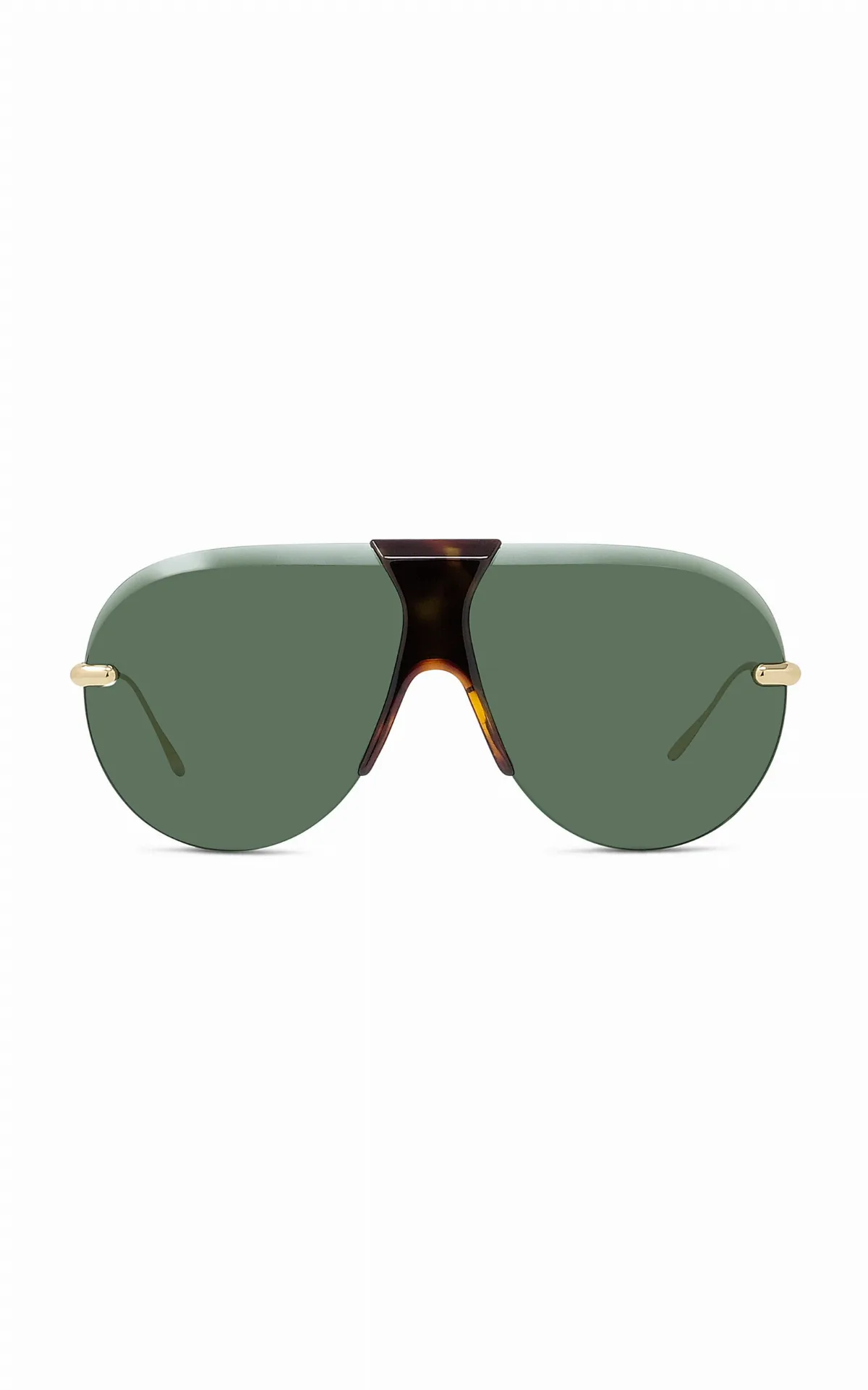 Slim Round-Frame Metal Sunglasses by Loewe