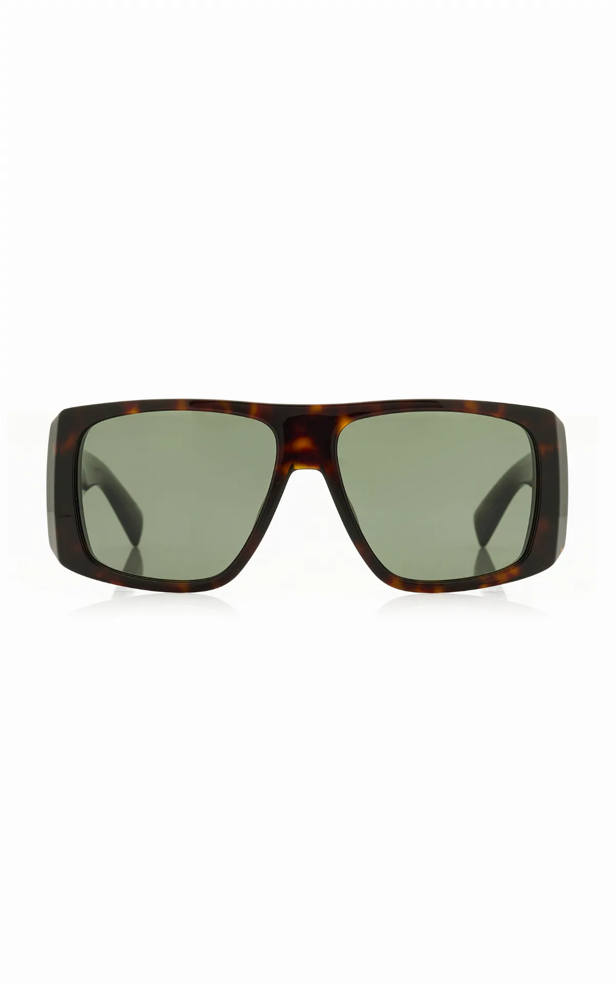 Flat-Top Acetate Sunglasses by Saint Laurent