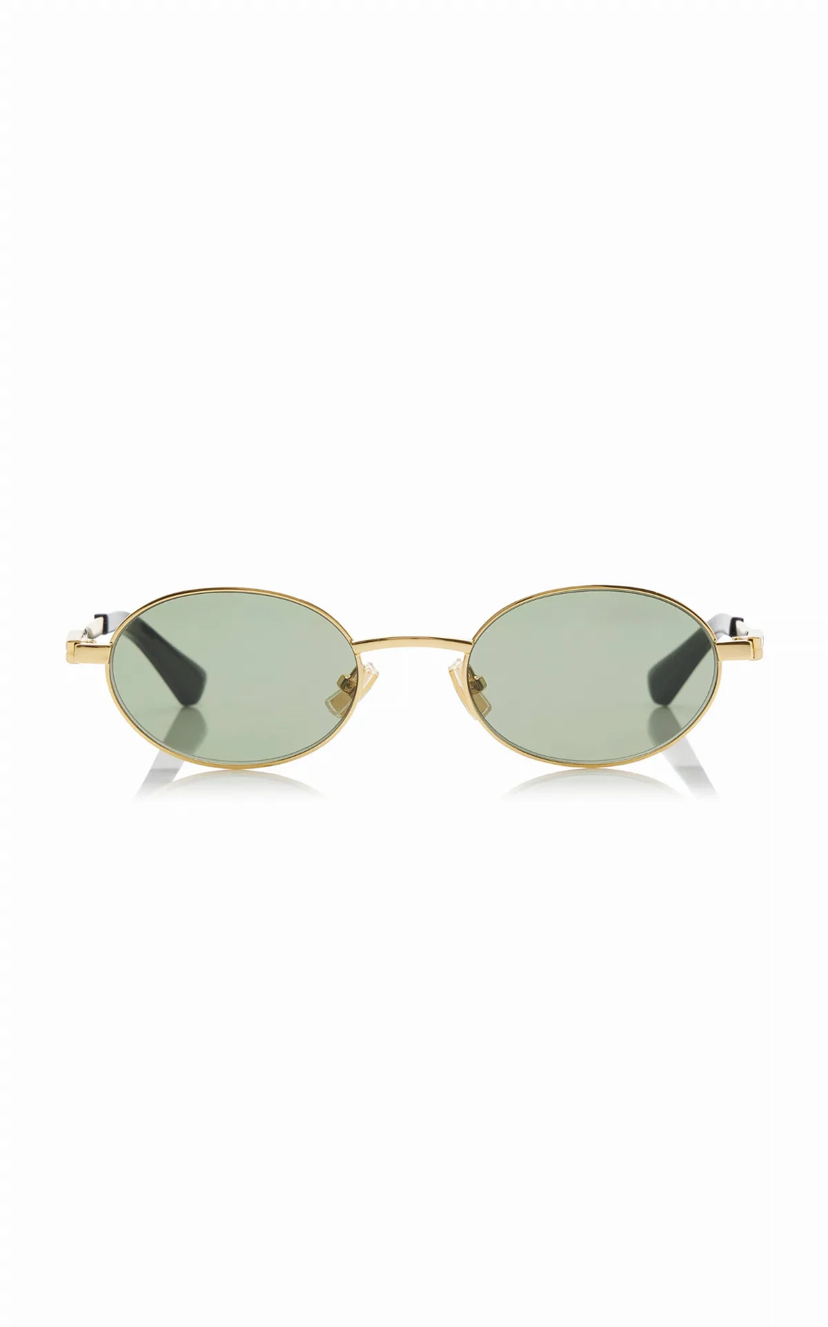 Round-Frame Metal Sunglasses by Bottega Veneta