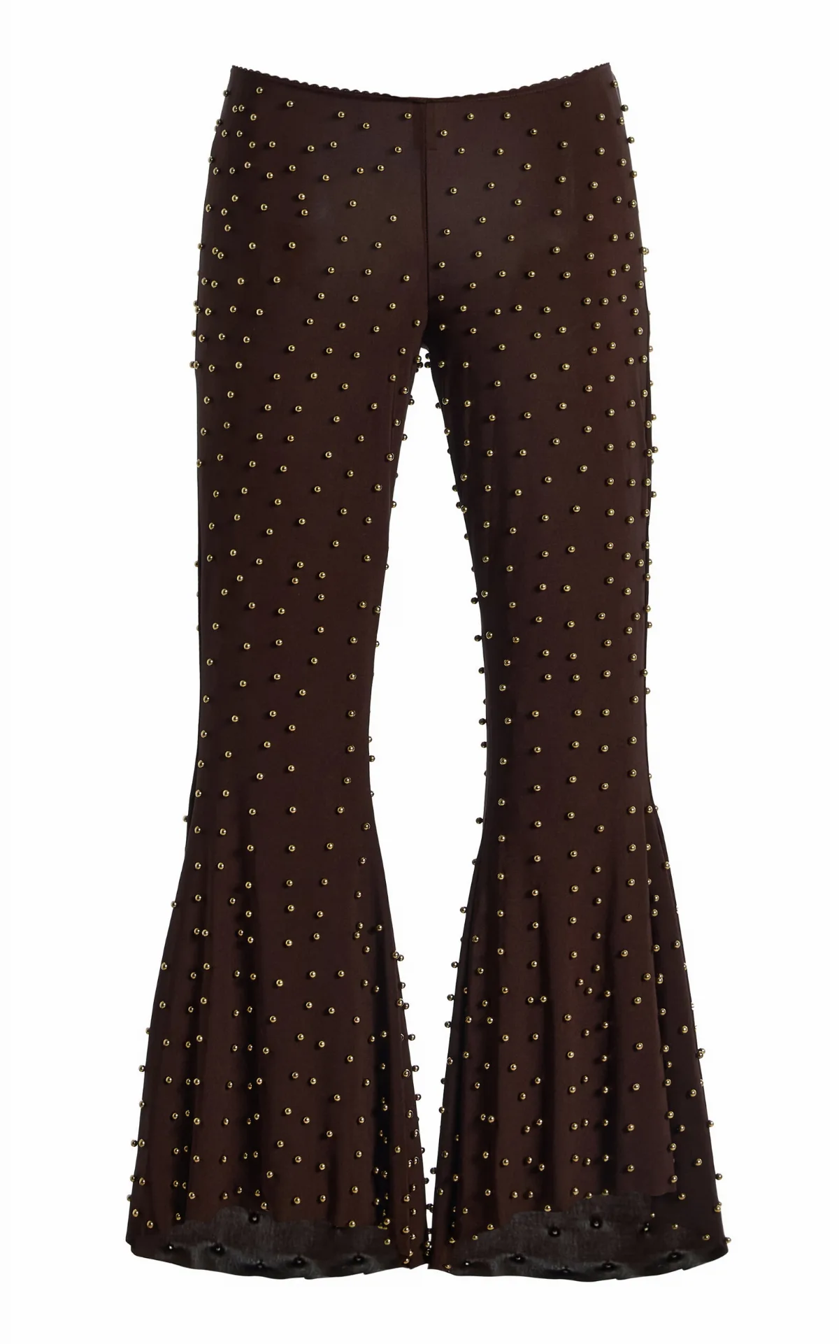 Jeslynn Embellished Flared Pants by SIEDRÉS