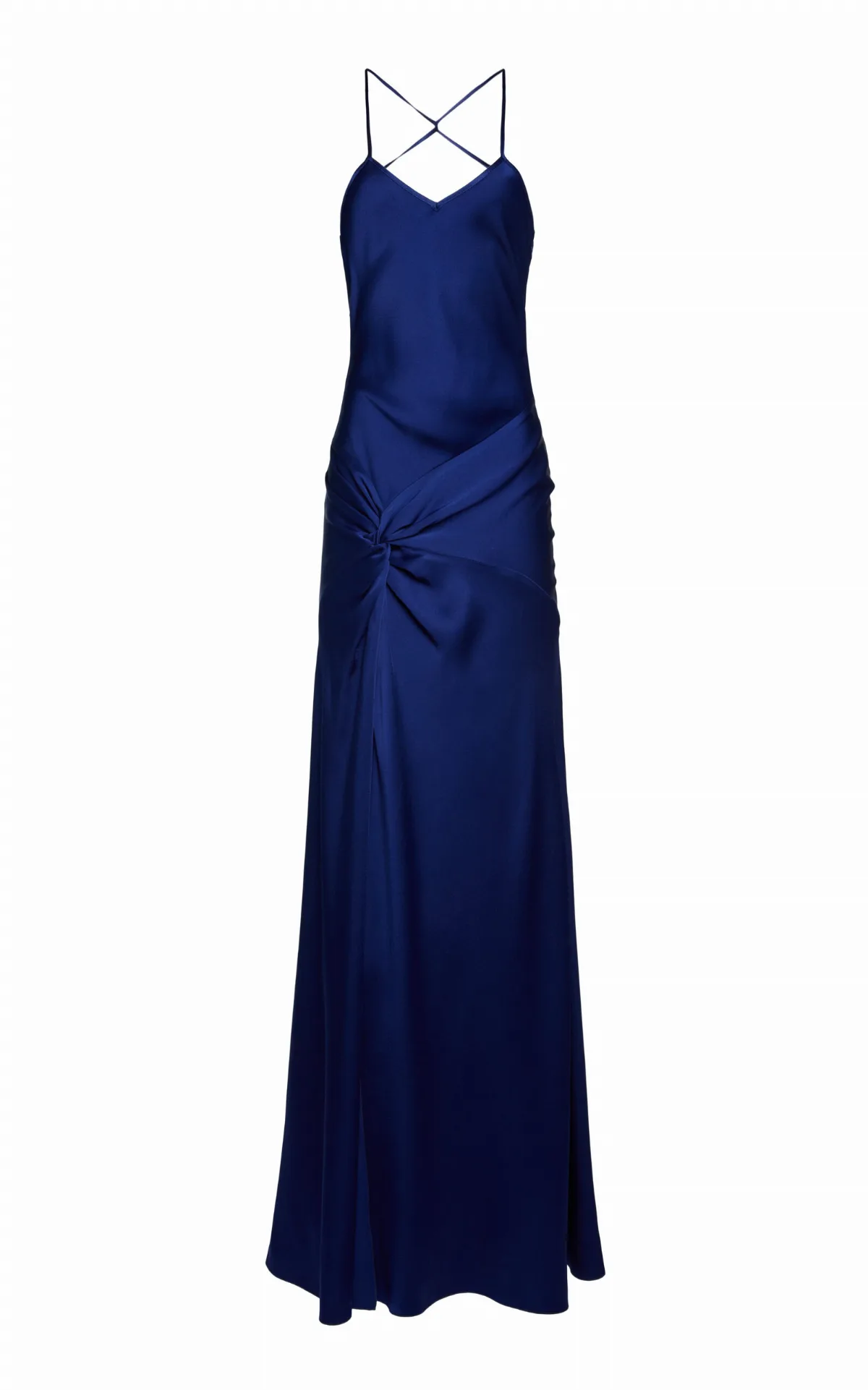 Twist Detail Maxi Slip Dress by Victoria Beckham
