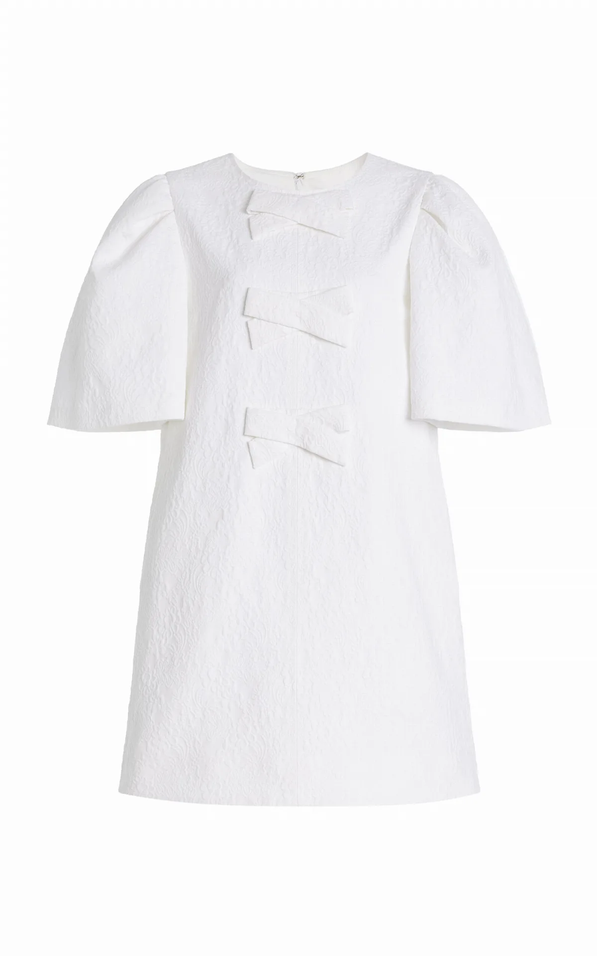 Bow-Detailed Mini Dress by Carolina Herrera