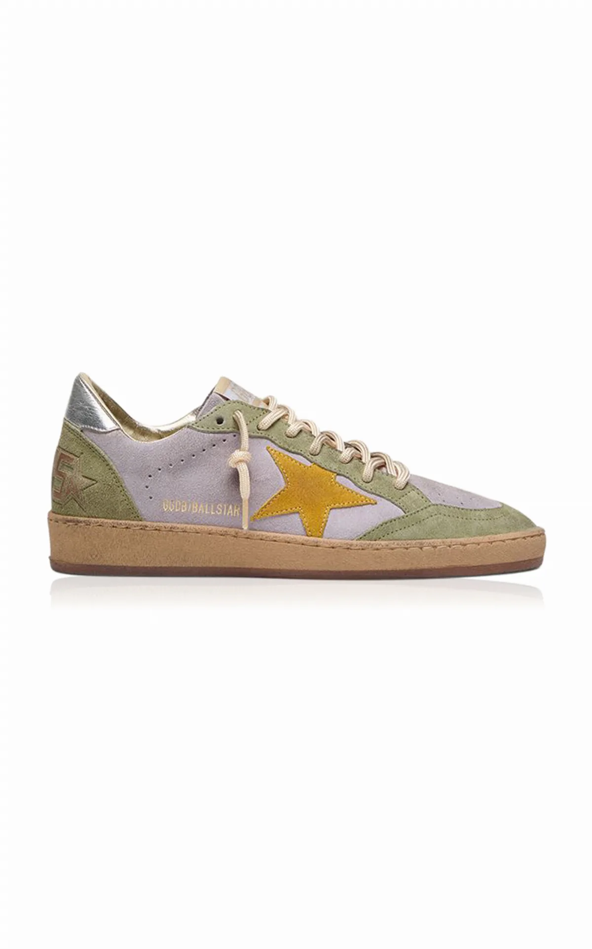 Ball Star Suede Sneakers by Golden Goose
