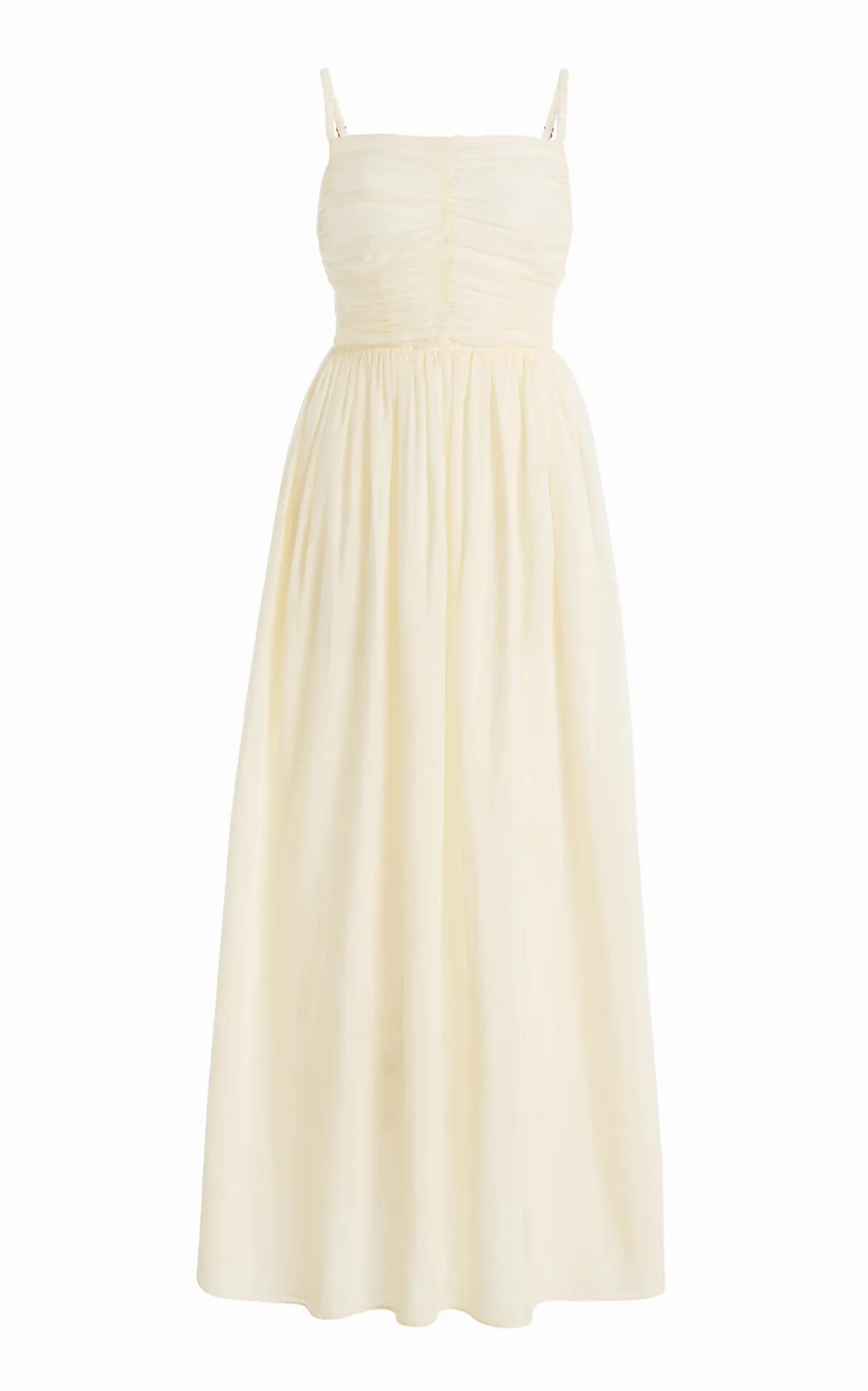 Claire Cotton-Silk Voile Dress by Moré Noir