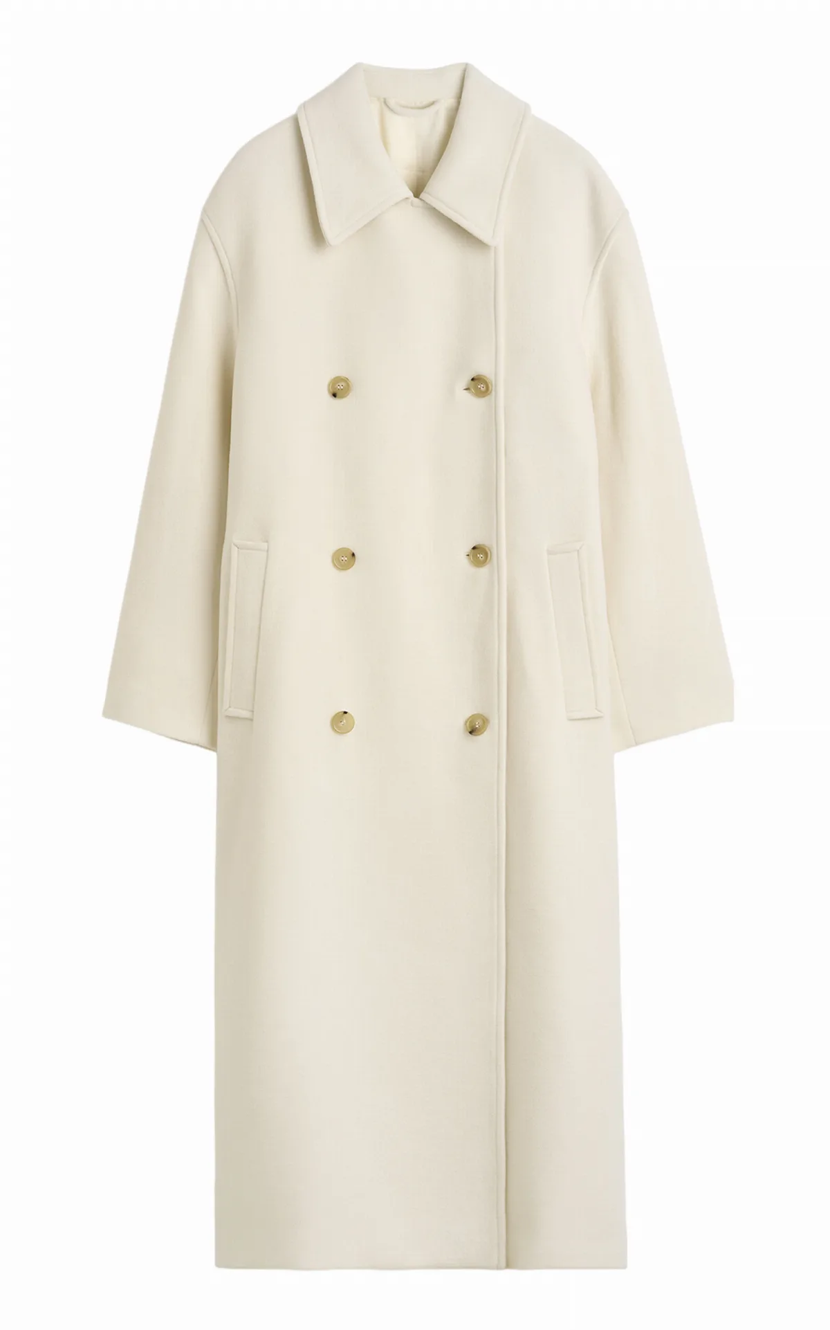 Shield Wool-Blend Coat by Toteme