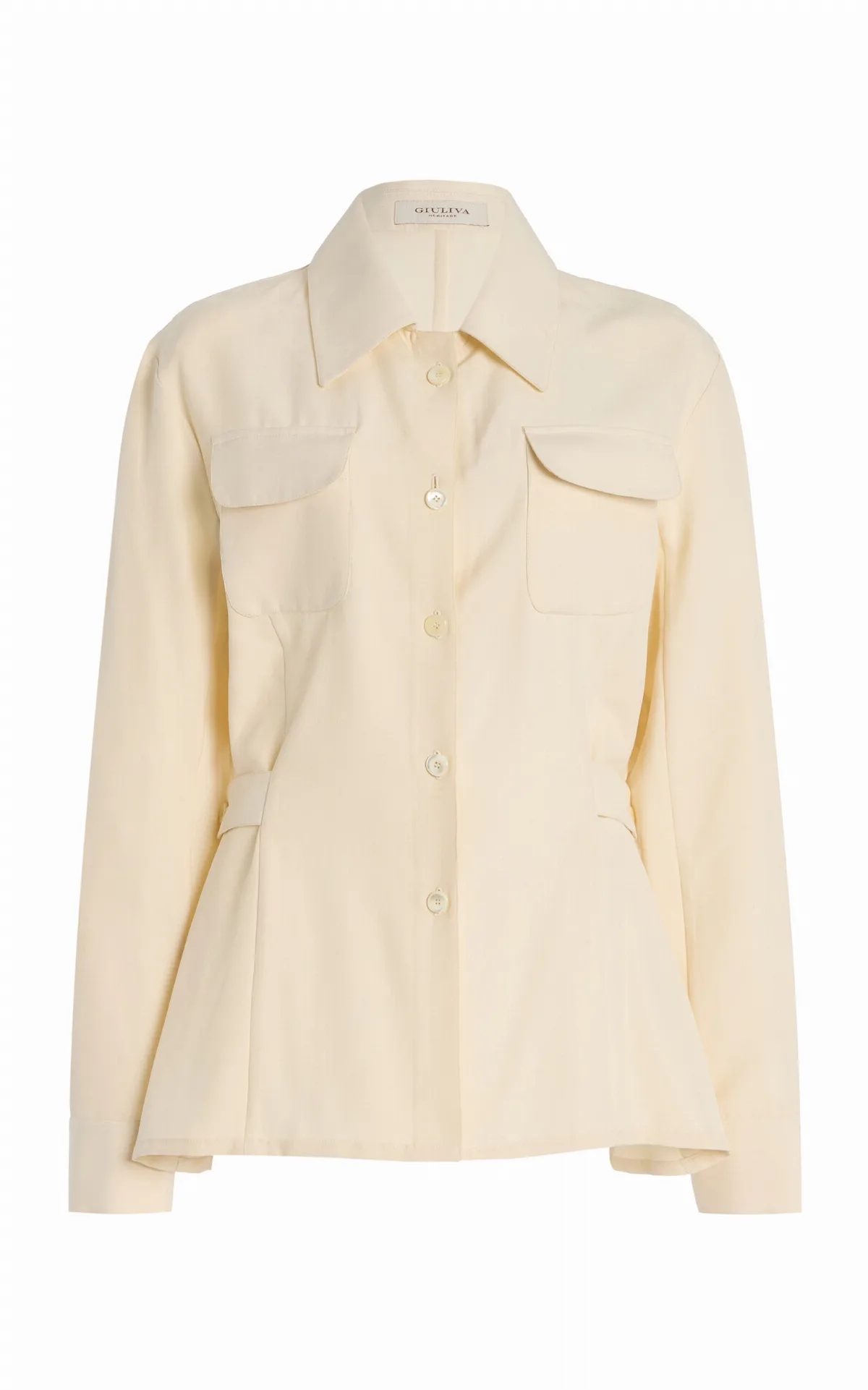 The Gea Silk Shirt by Giuliva Heritage