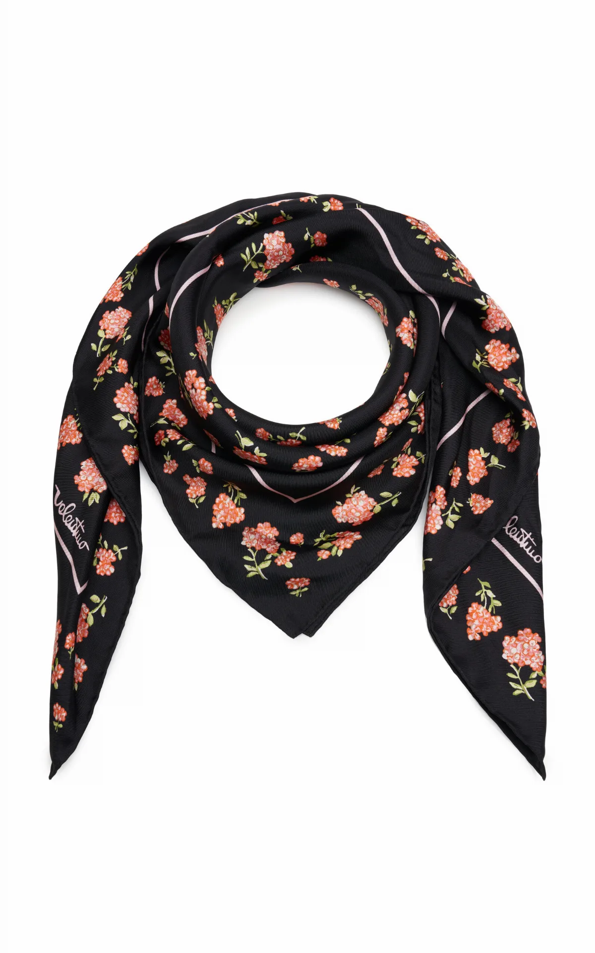 Floral-Print Silk Scarf by Valentino Garavani