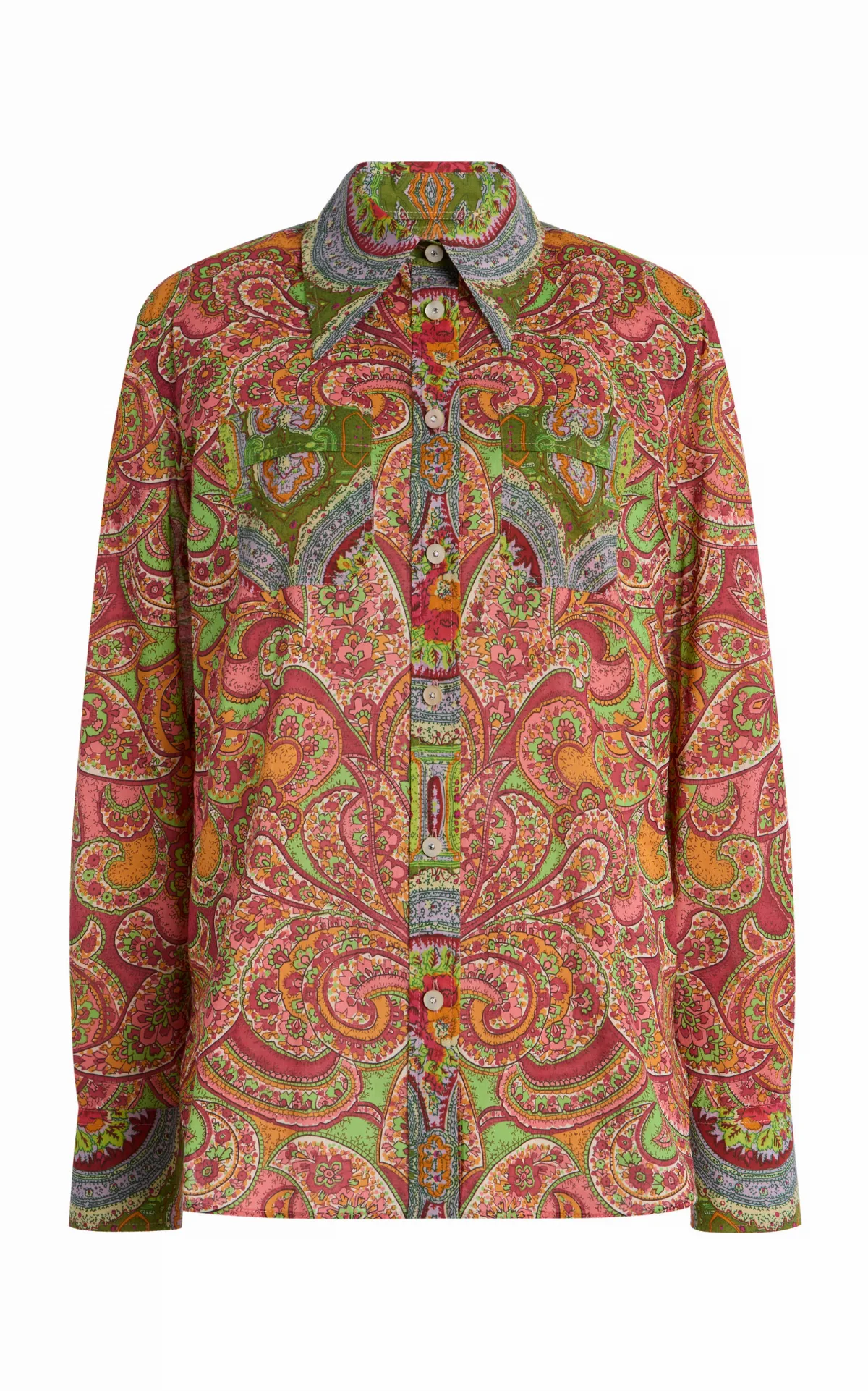 Paisley Cotton Shirt by Valentino Garavani